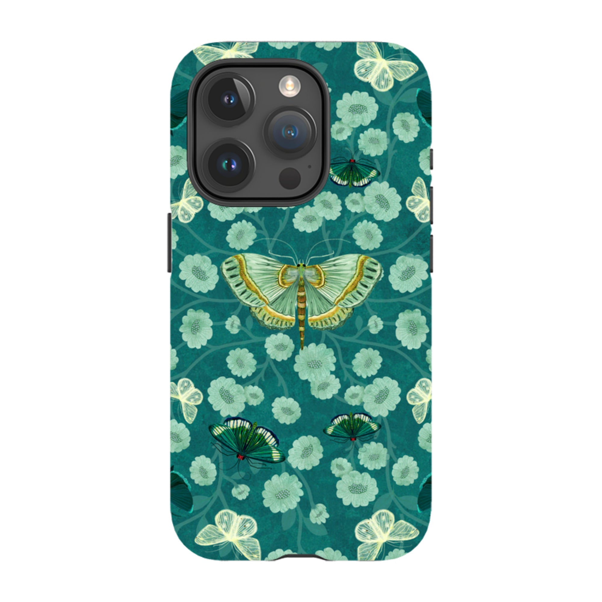 iPhone Tough Case - Medium Moth 2 By Katherine Quinn