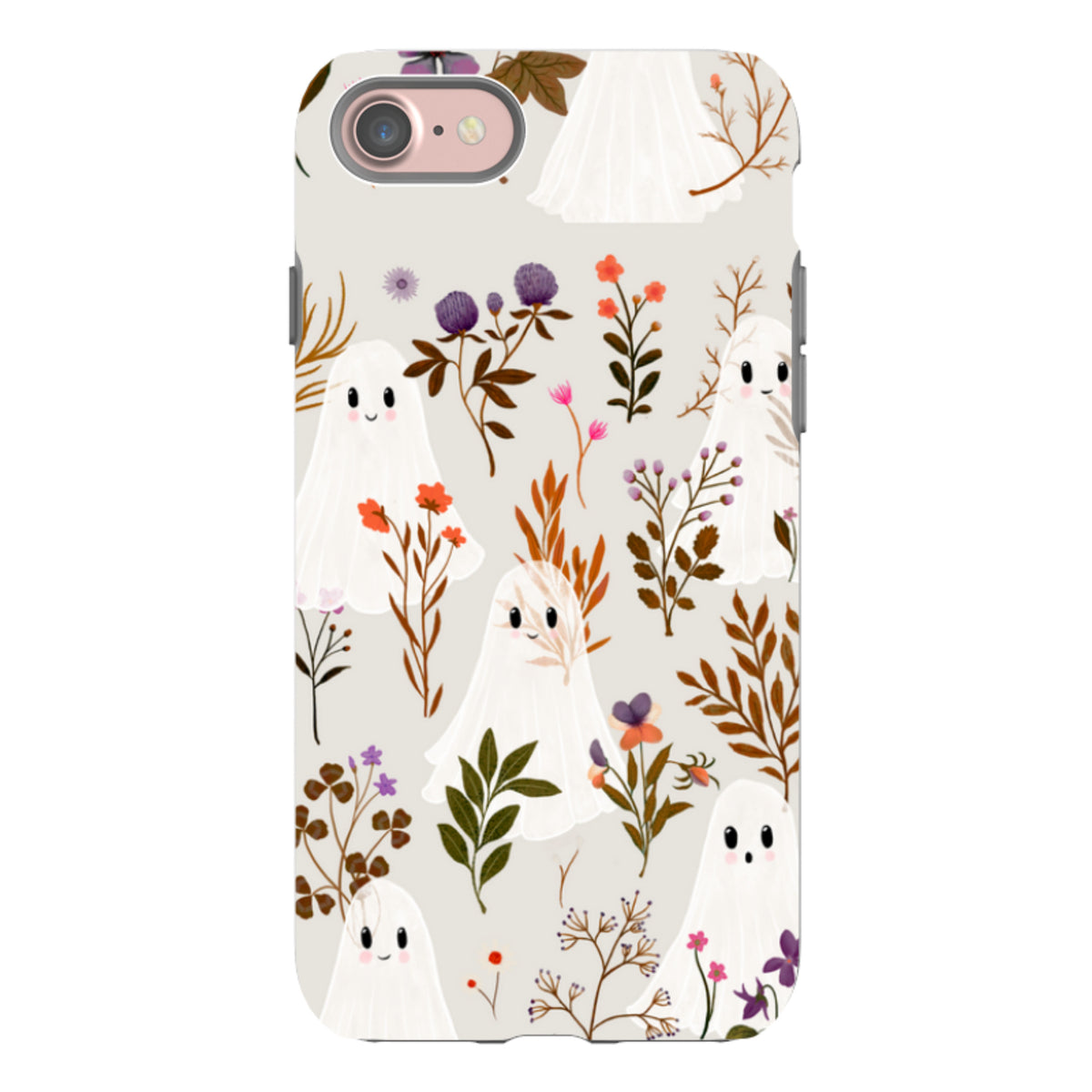 iPhone Tough Case - Ghost in the Garden - Stone By Katherine Quinn