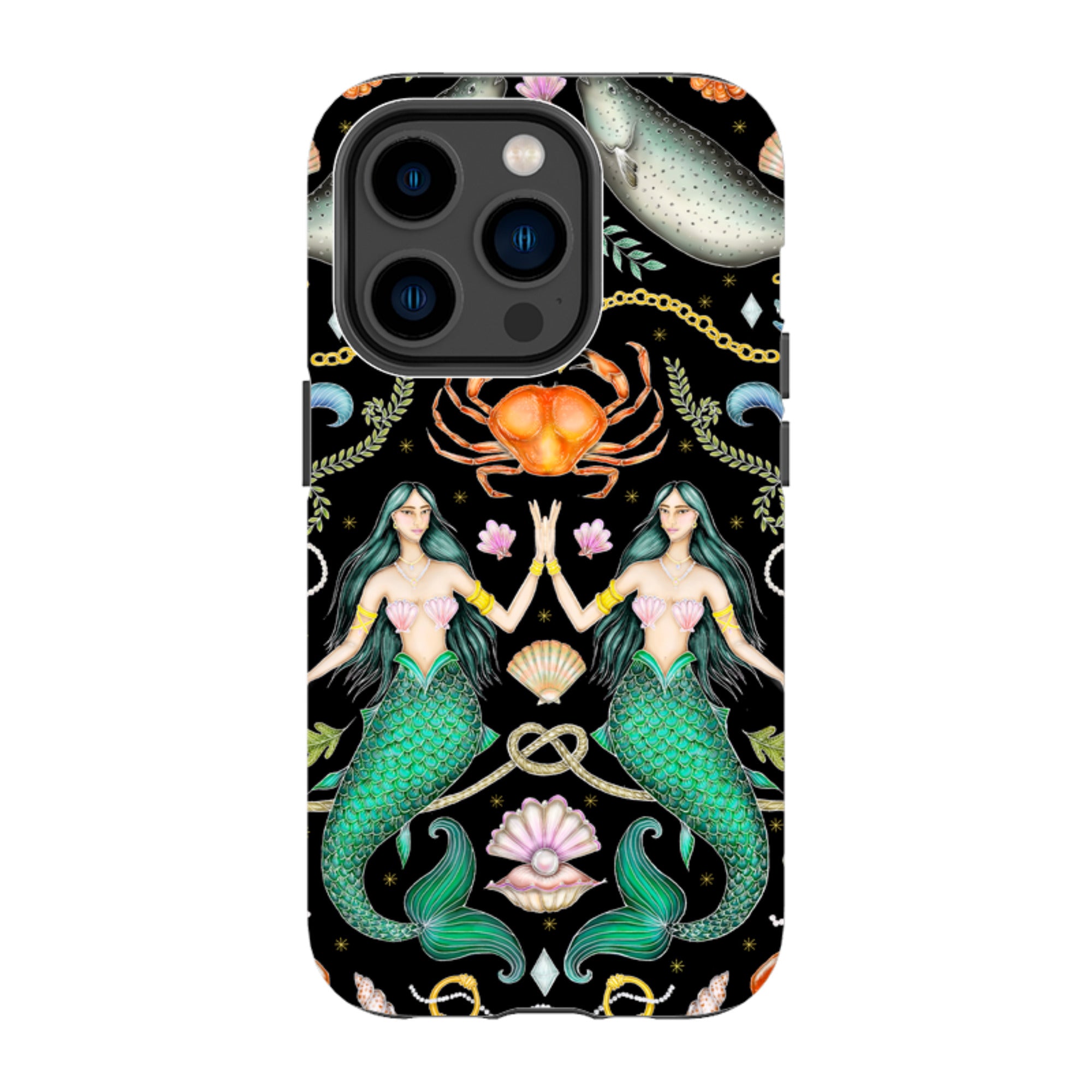 iPhone Tough Case - Tritons Treasure By Catherine Rowe