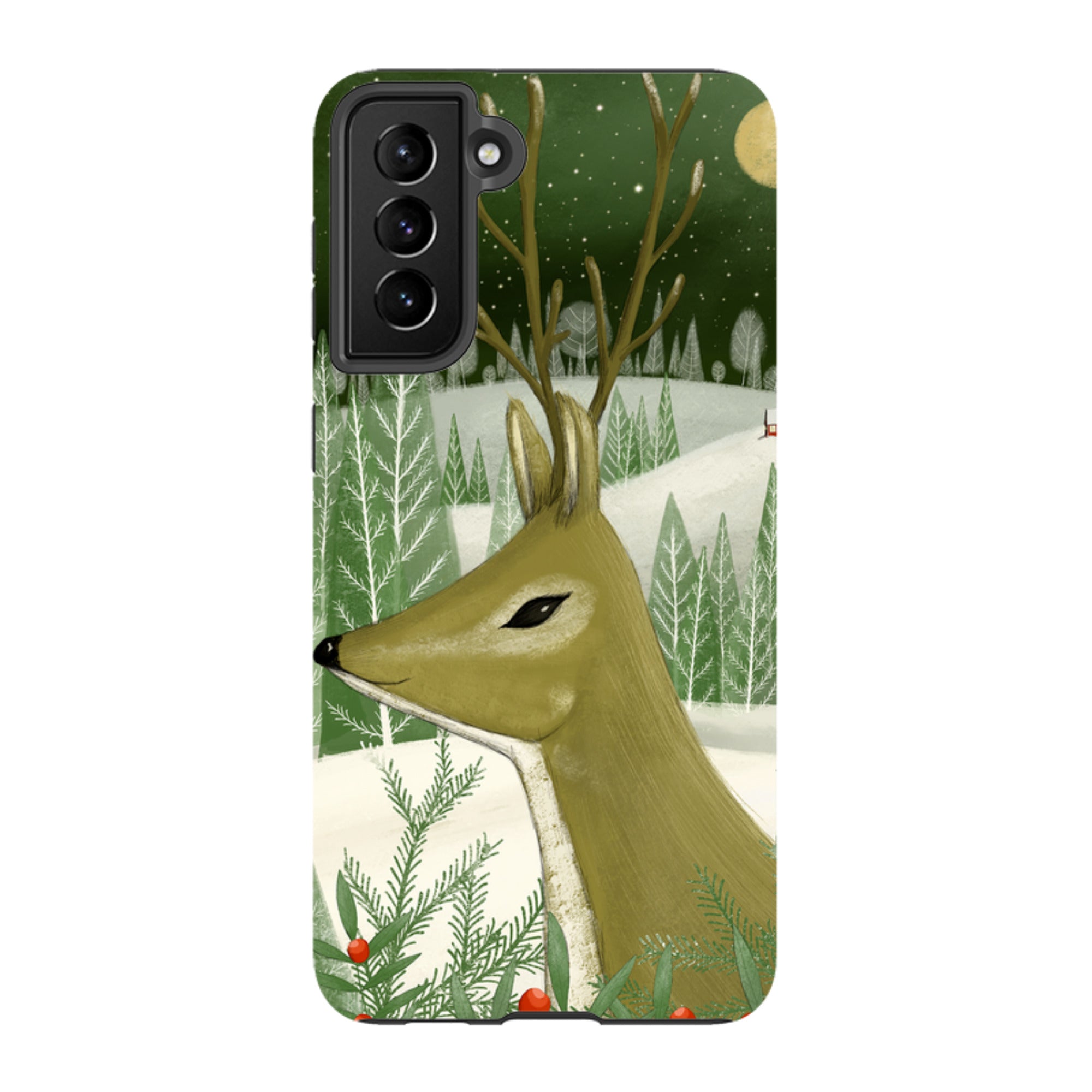 Samsung Tough Case - Reindeer By Maja Lindberg