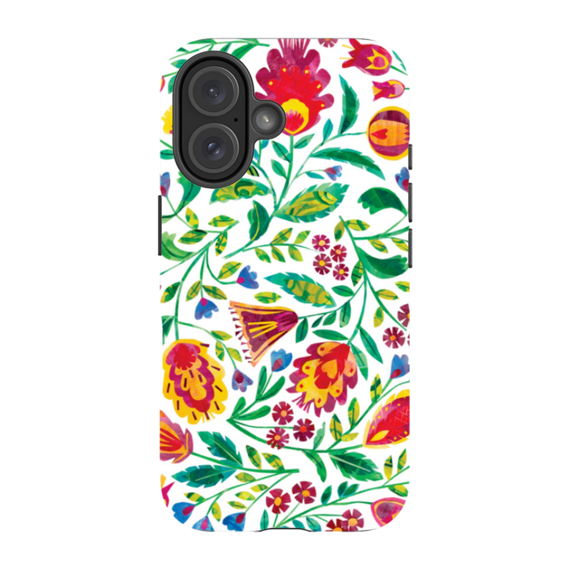 iPhone Tough Case - Folk Pattern By Tracey English