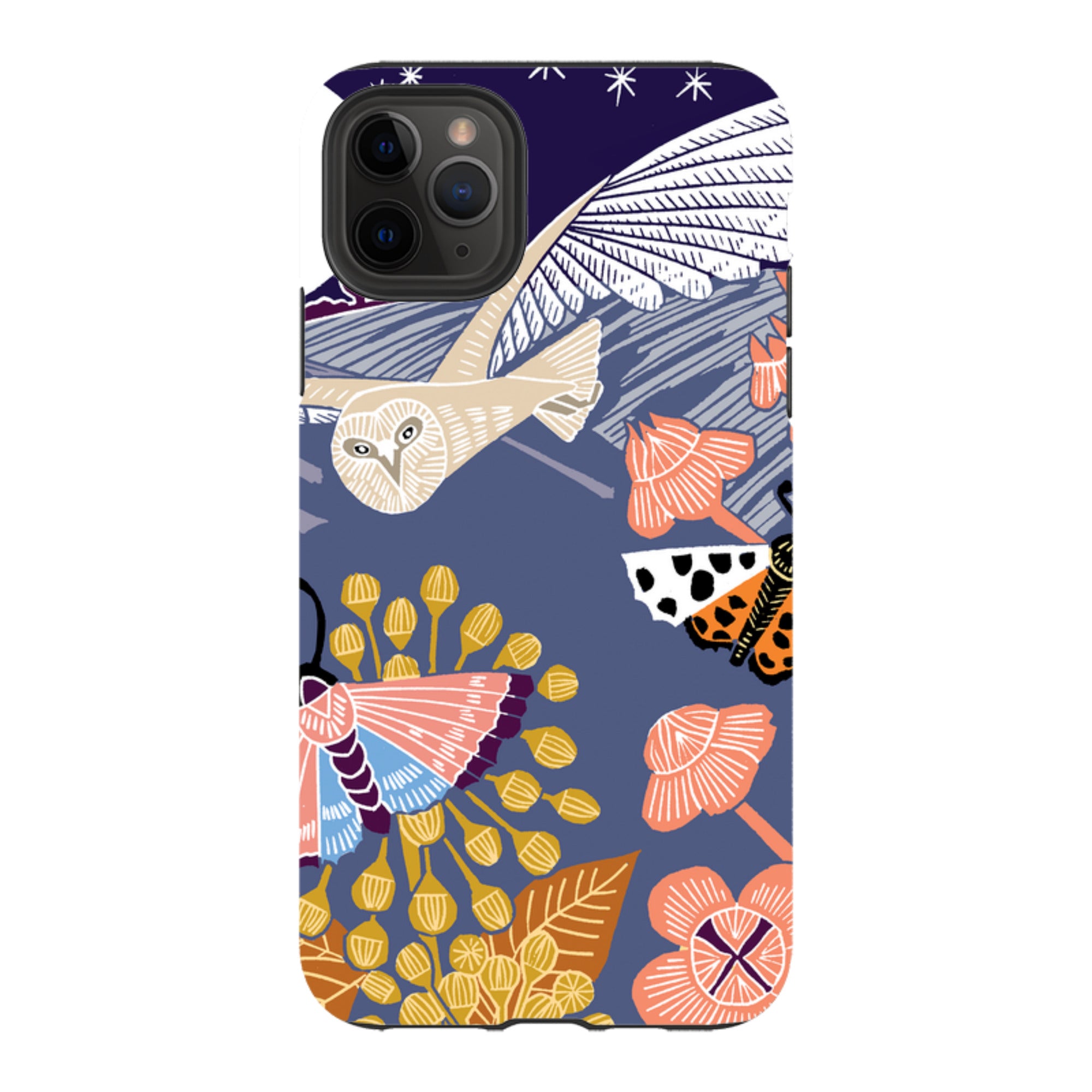 iPhone Tough Case - Evening Barn Owl By Kate Heiss