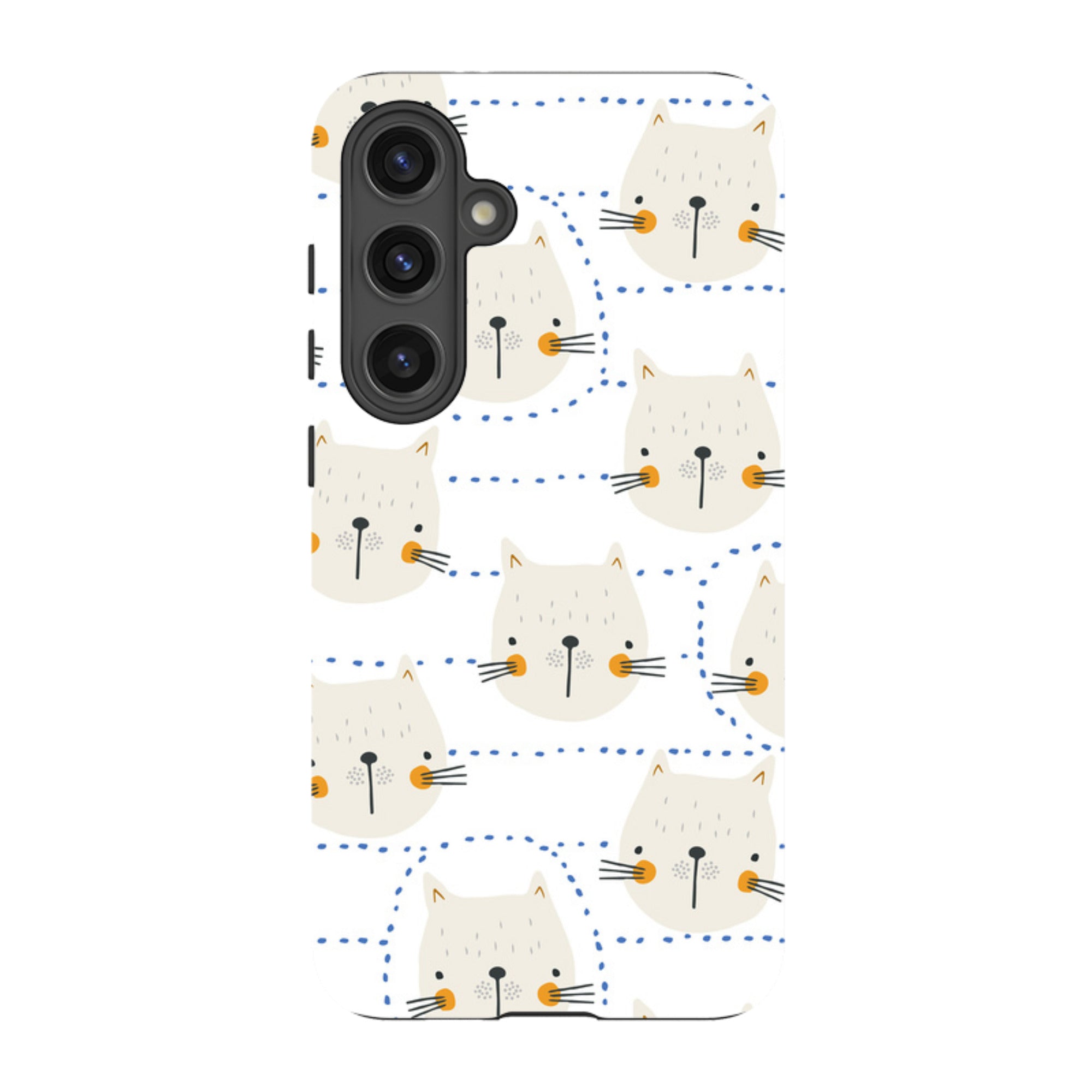 Samsung Tough Case - Cat Tiles