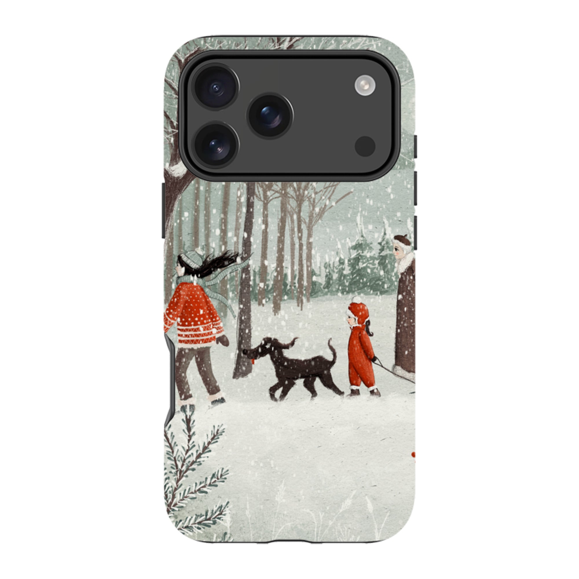 iPhone MagSafe Tough Case -  Winter Walk By Maja Lindberg