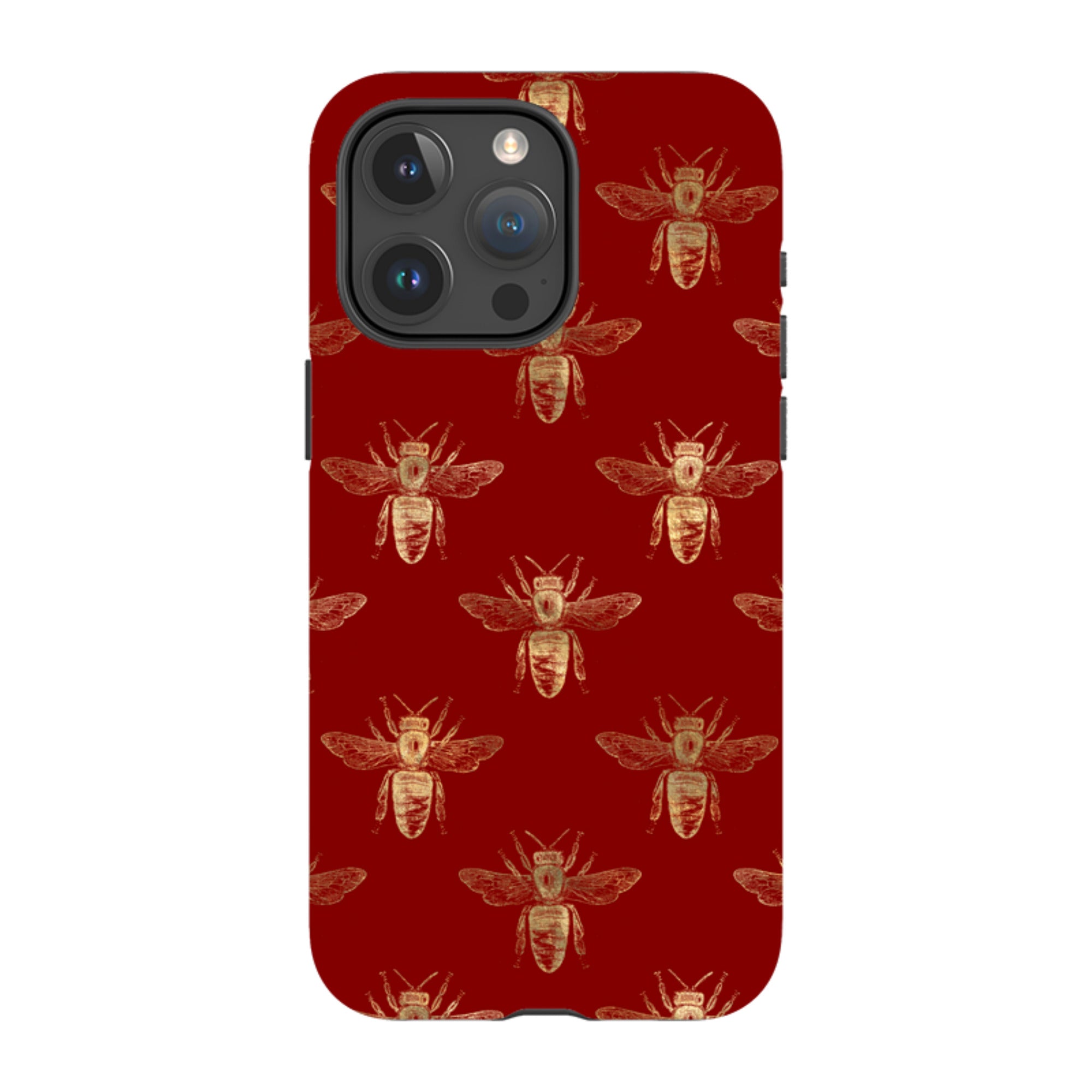 iPhone Tough Case - Red Bees