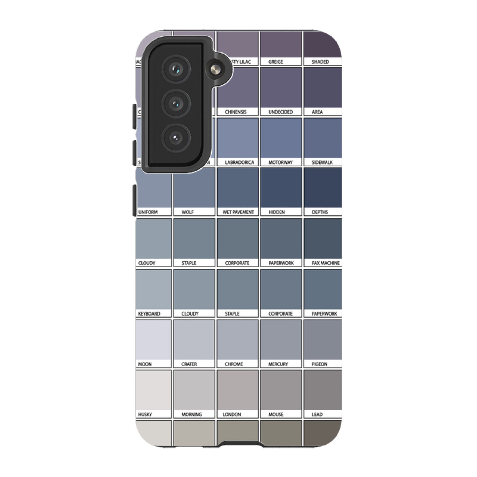 Samsung Tough Case - Grey Chromology By Kitty Joseph