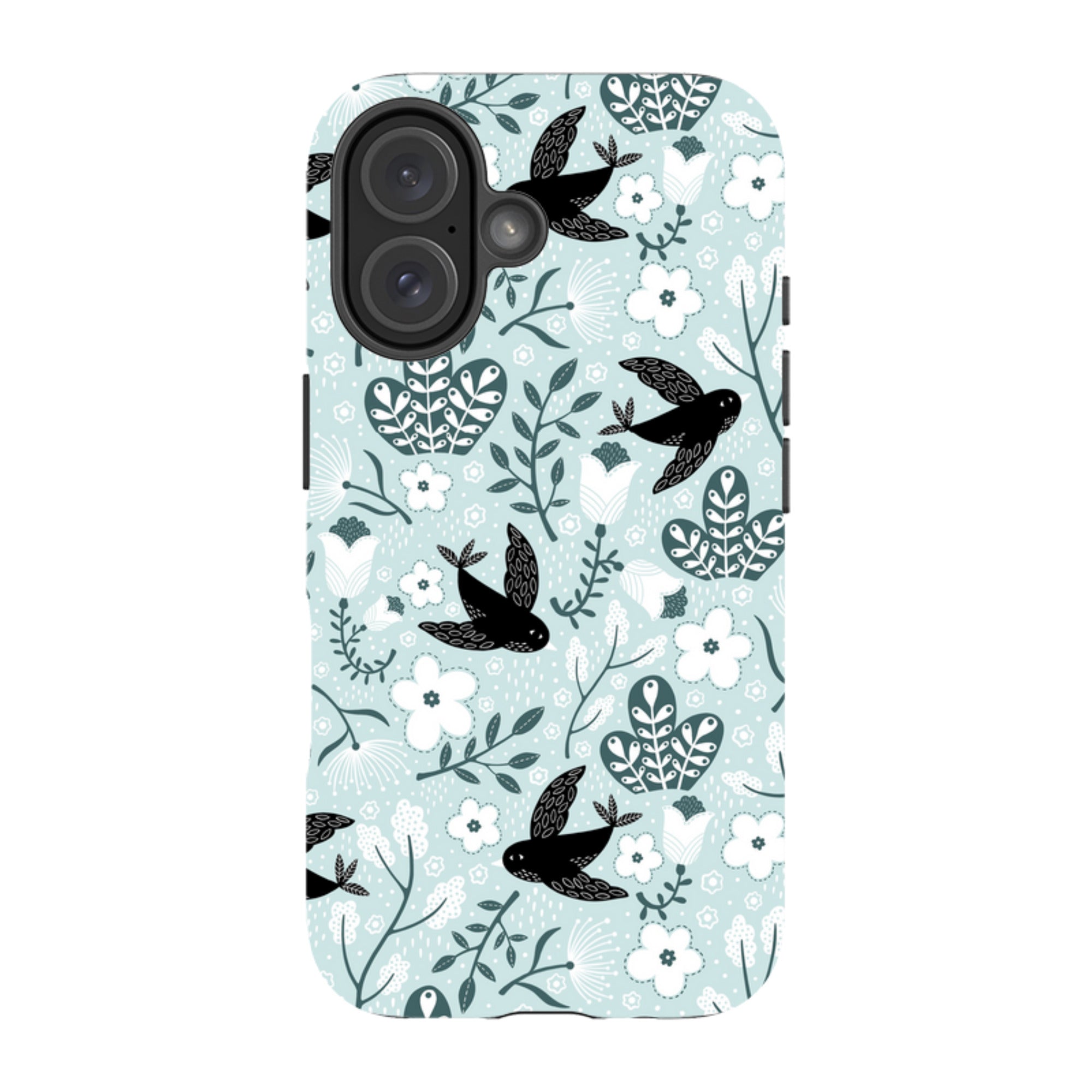 iPhone MagSafe Tough Case -  Black Birds By Suzy Taylor