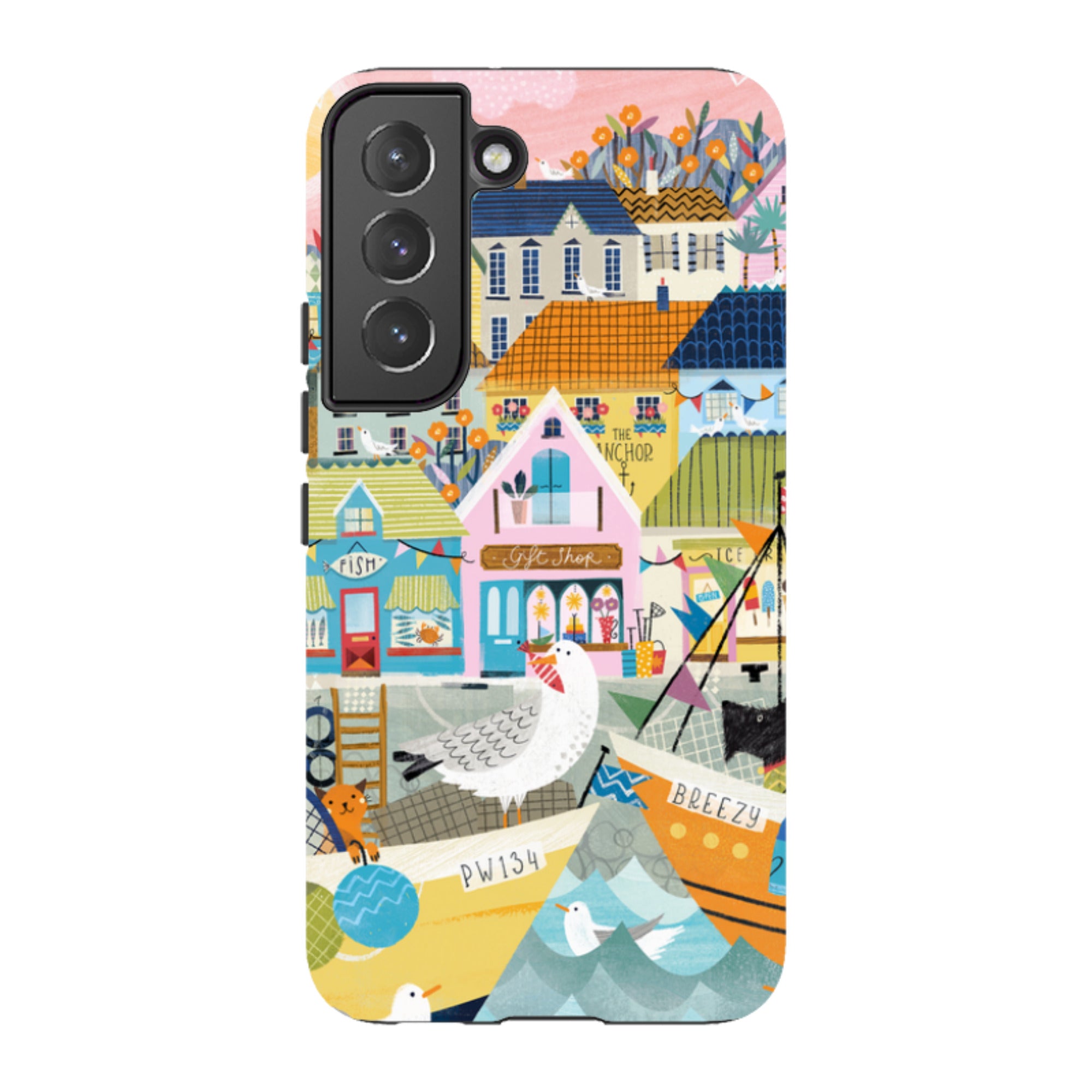 Samsung Tough  Case - Harbour 1 By Ali Brookes