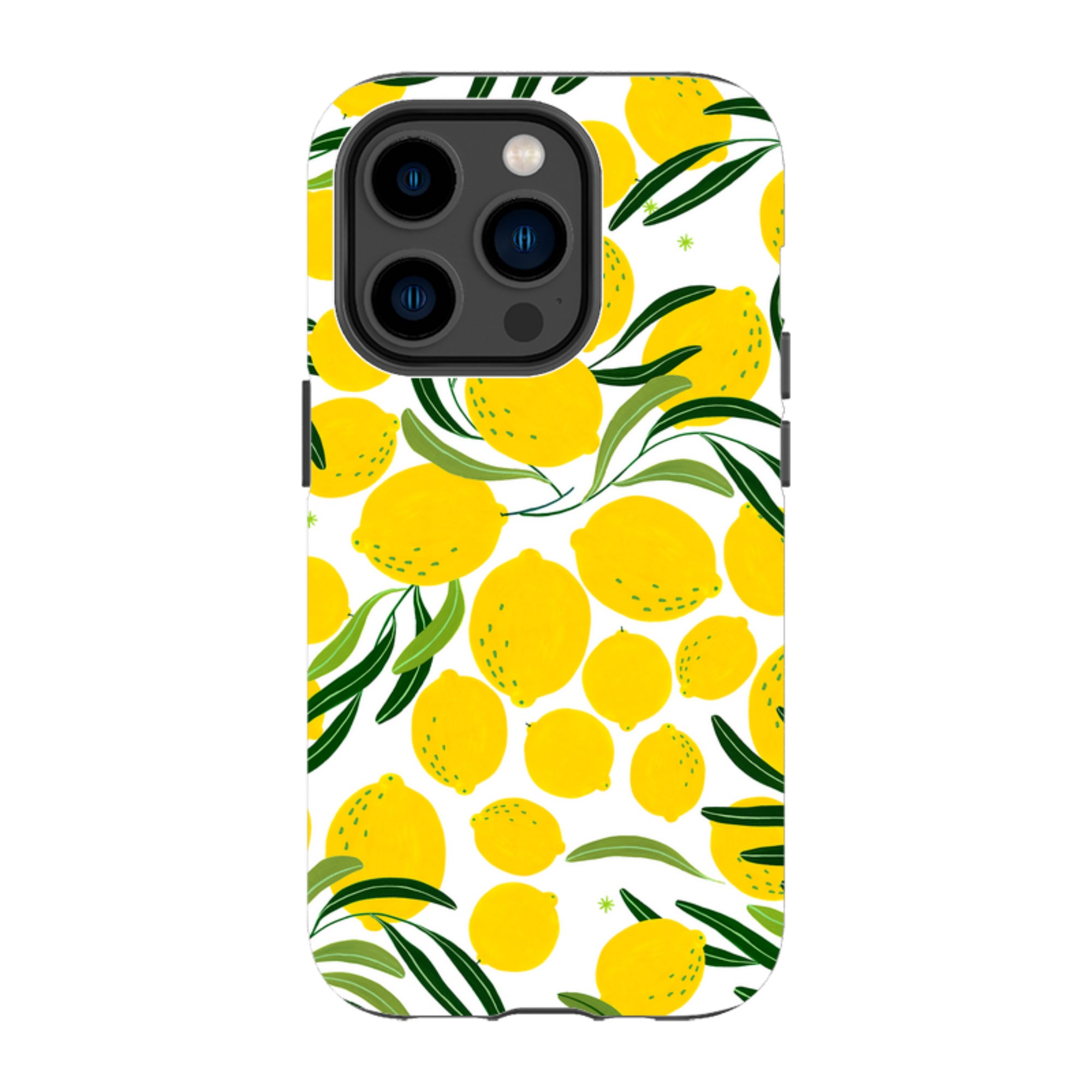 iPhone Tough Case - Limoncello Pattern By Madalina Andronic
