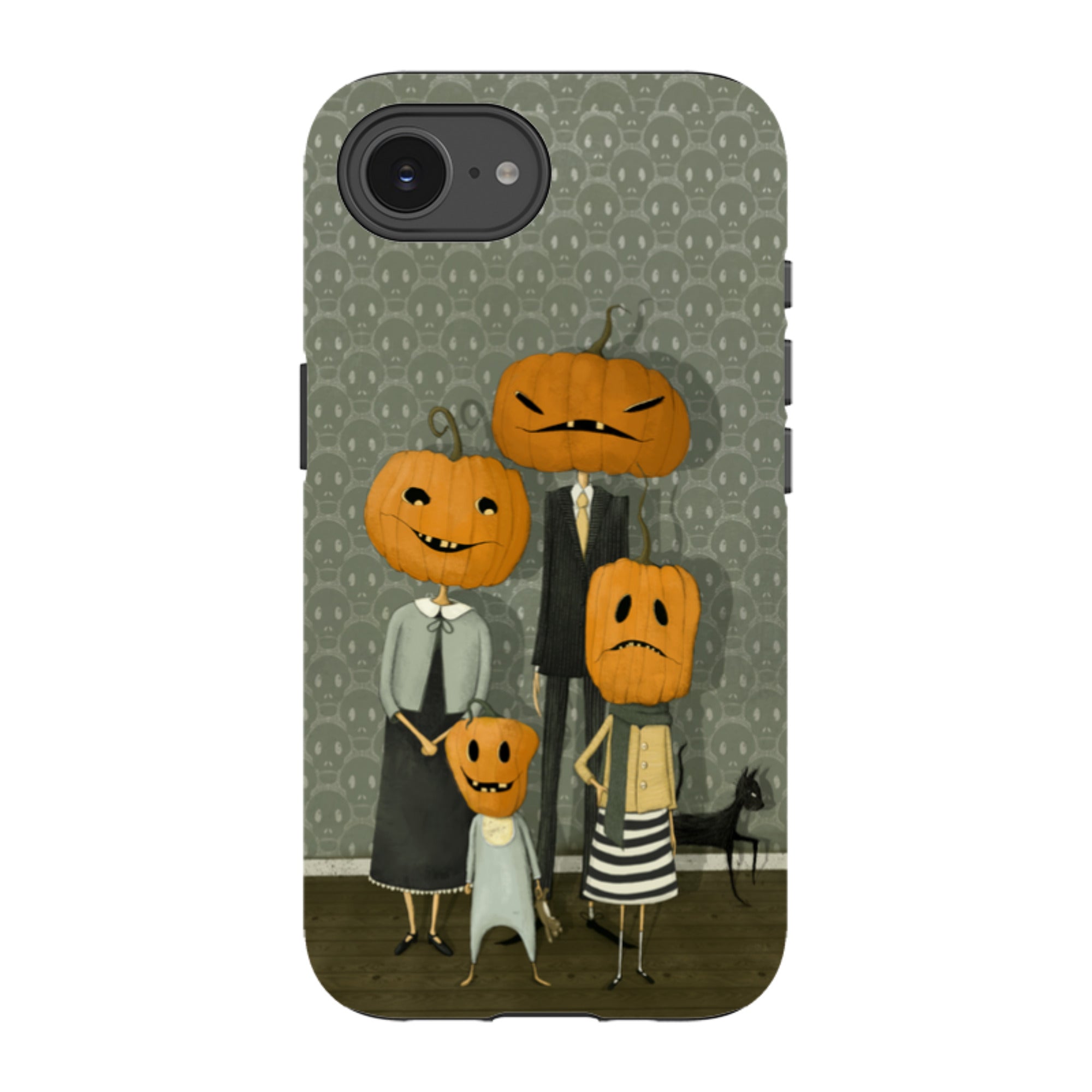 iPhone Tough Case - Pumpkin Family By Maja Lindberg