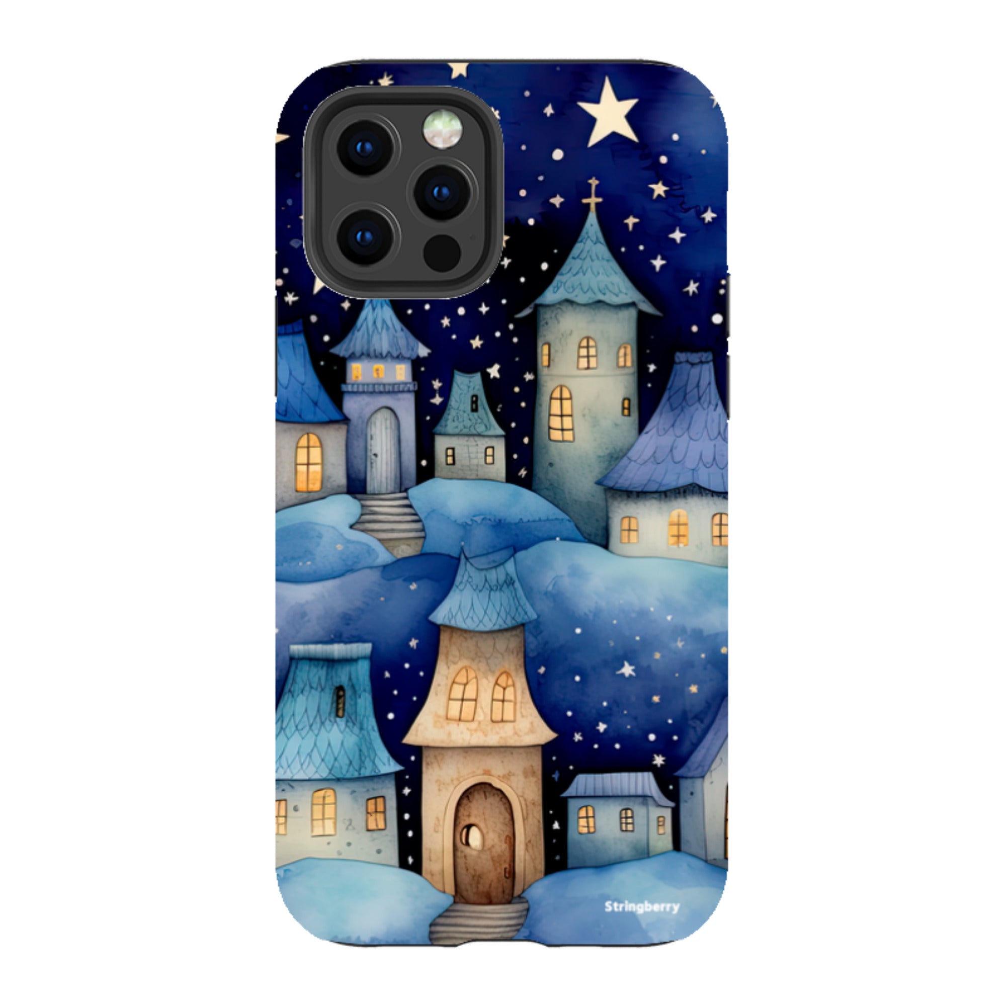 iPhone Tough Case - Blue Stars