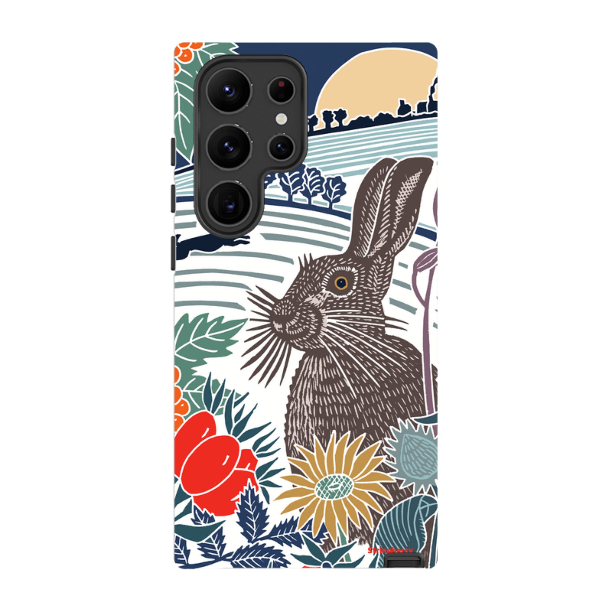 Samsung Tough Case - Winter Hare By Kate Heiss