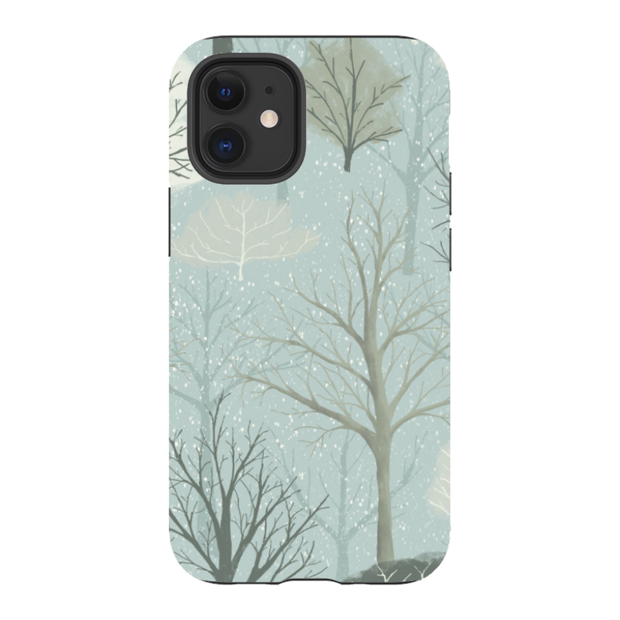 iPhone Tough Case - Winter Trees By Maja Lindberg