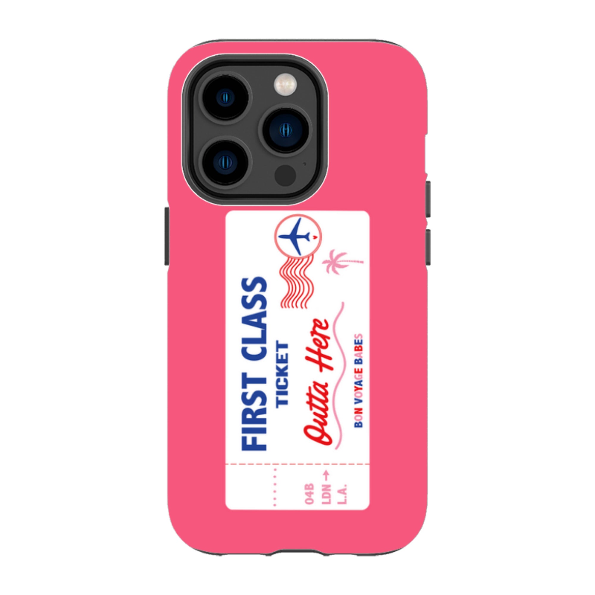 iPhone Tough Case - First Class Peach