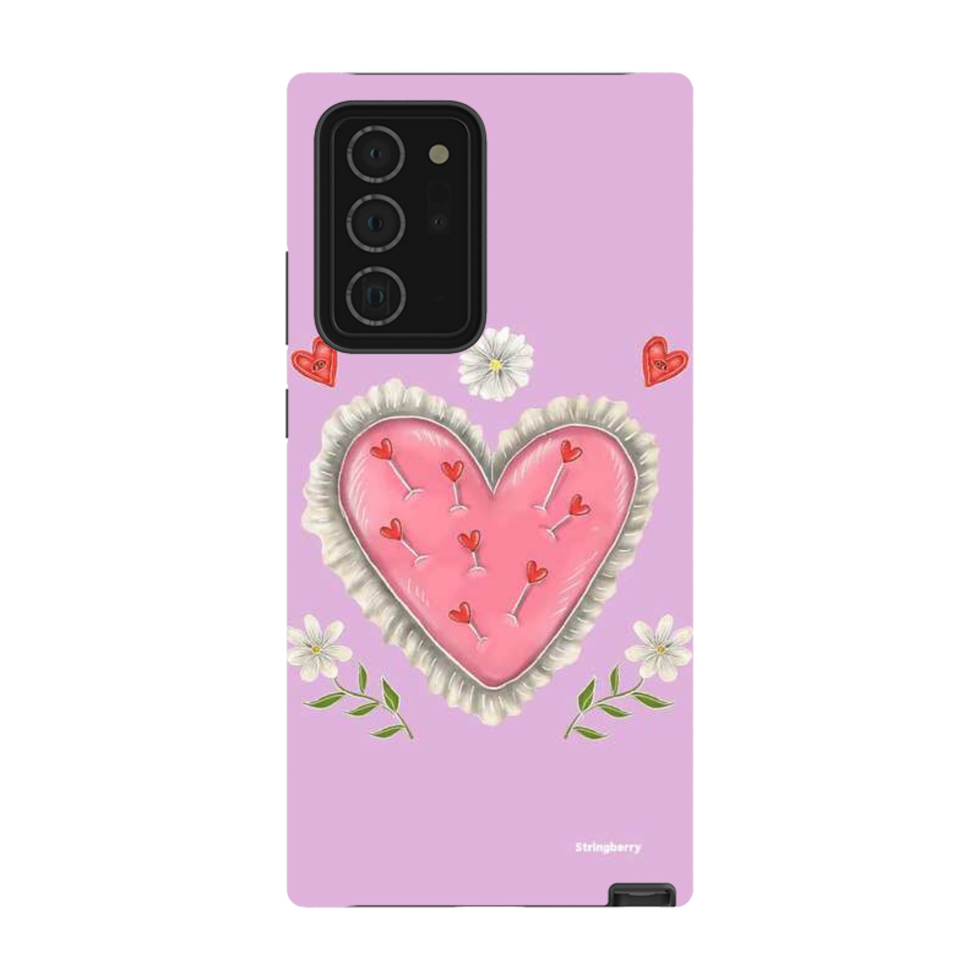 Samsung Tough Case - Heart Pin Cushion By Catherine Rowe