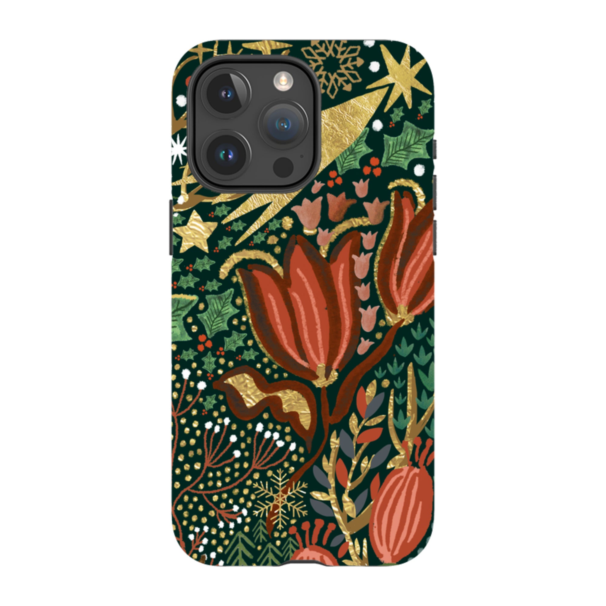 iPhone Tough Case - Winter Deer III By Emma Frances Grant