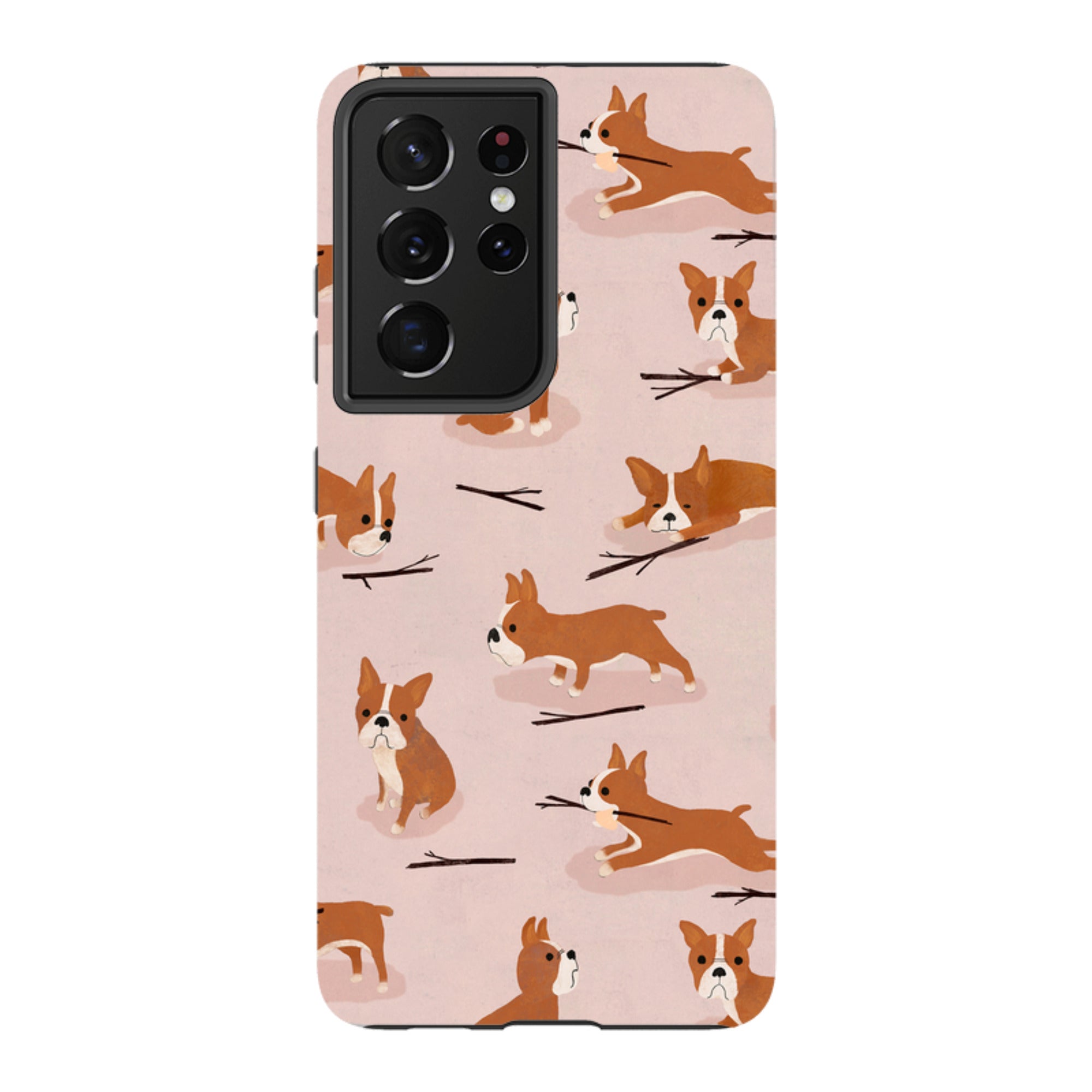 Samsung Tough Case - Boston Terrier By Katherine Quinn