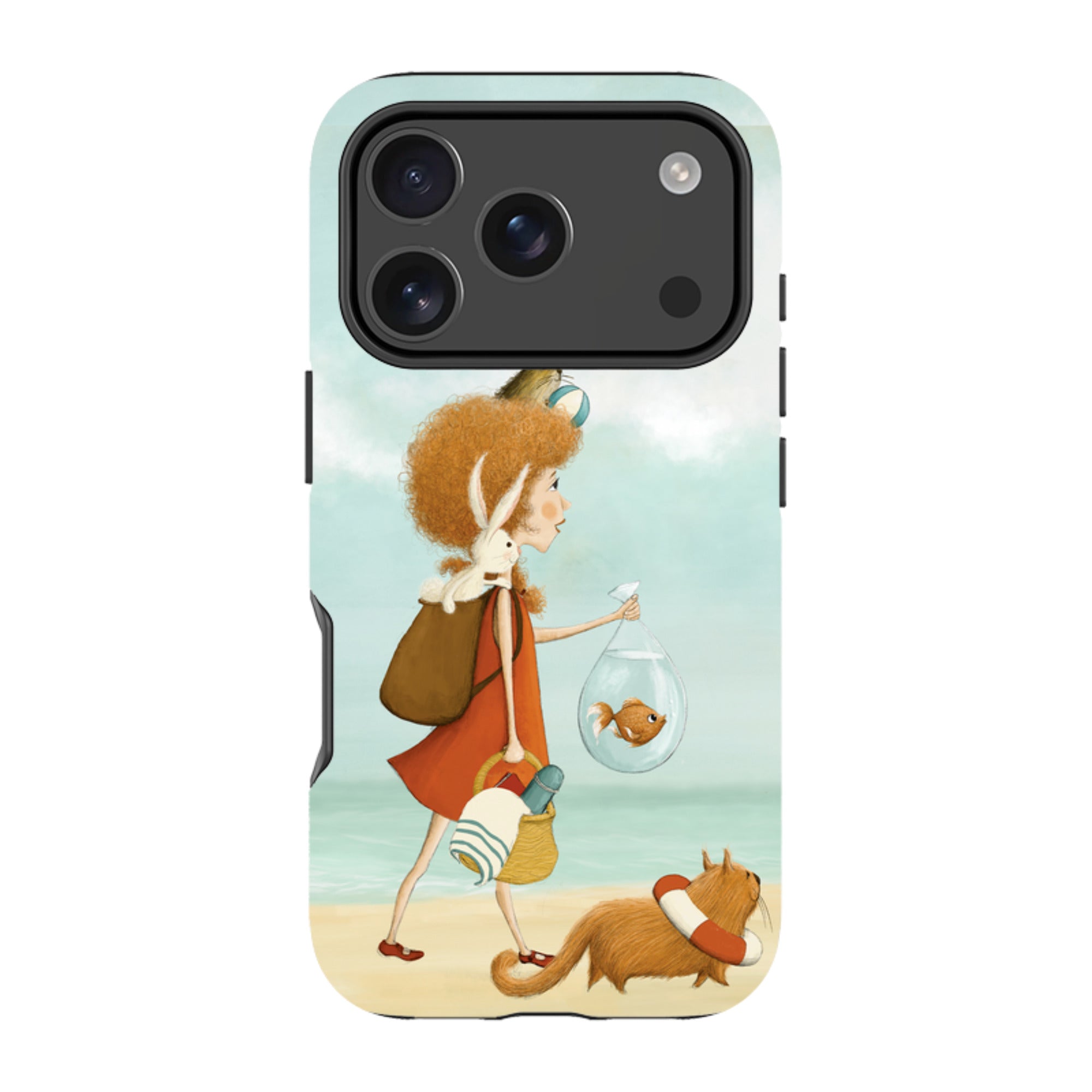 iPhone Tough Case - On Vacation By Maja Lindberg