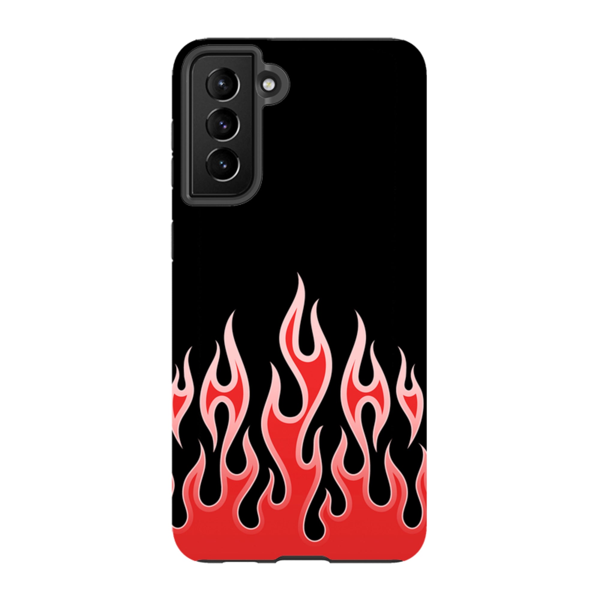 Samsung Tough Case - Red Flames