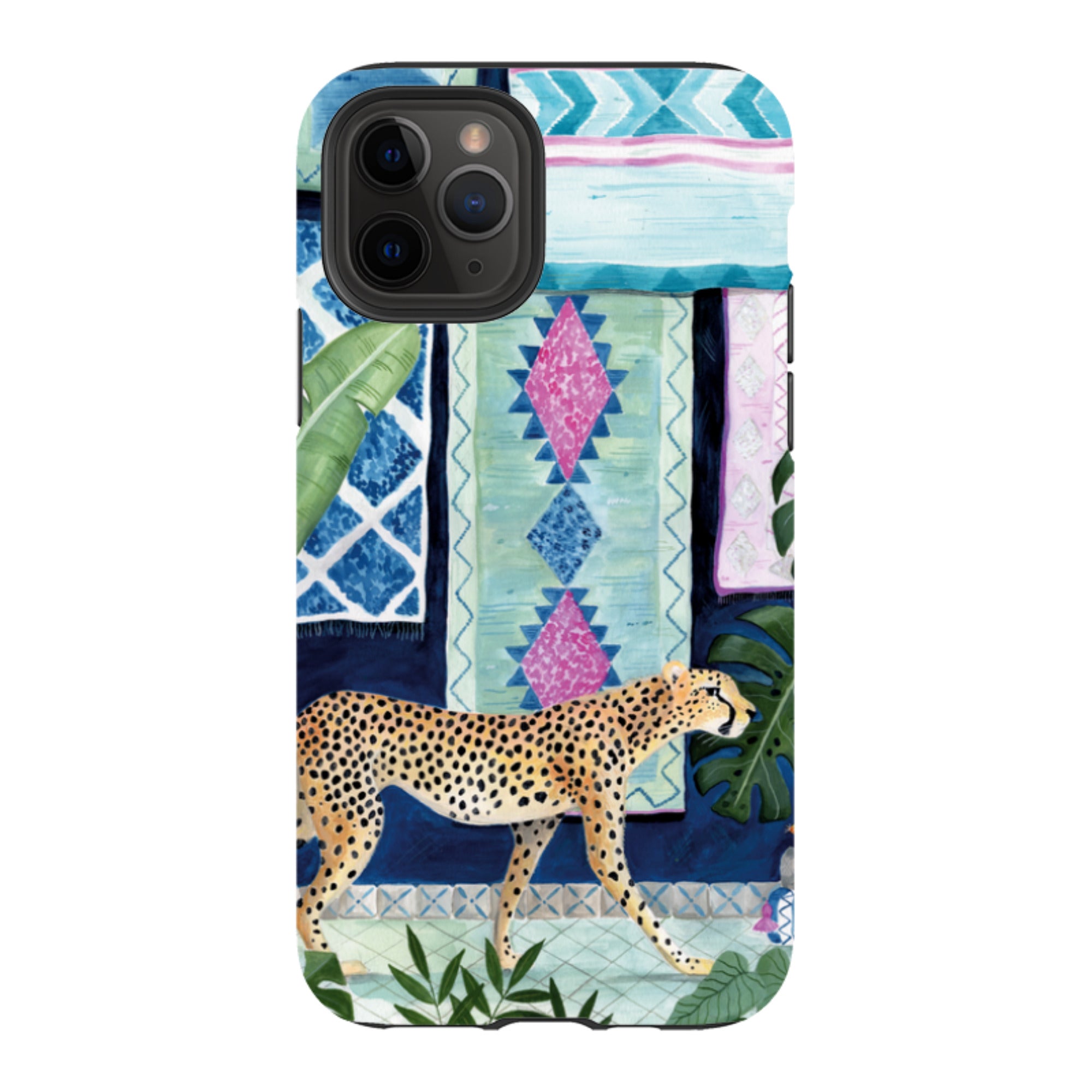 iPhone Tough Case - Morocco Cheetah By Bex Parkin