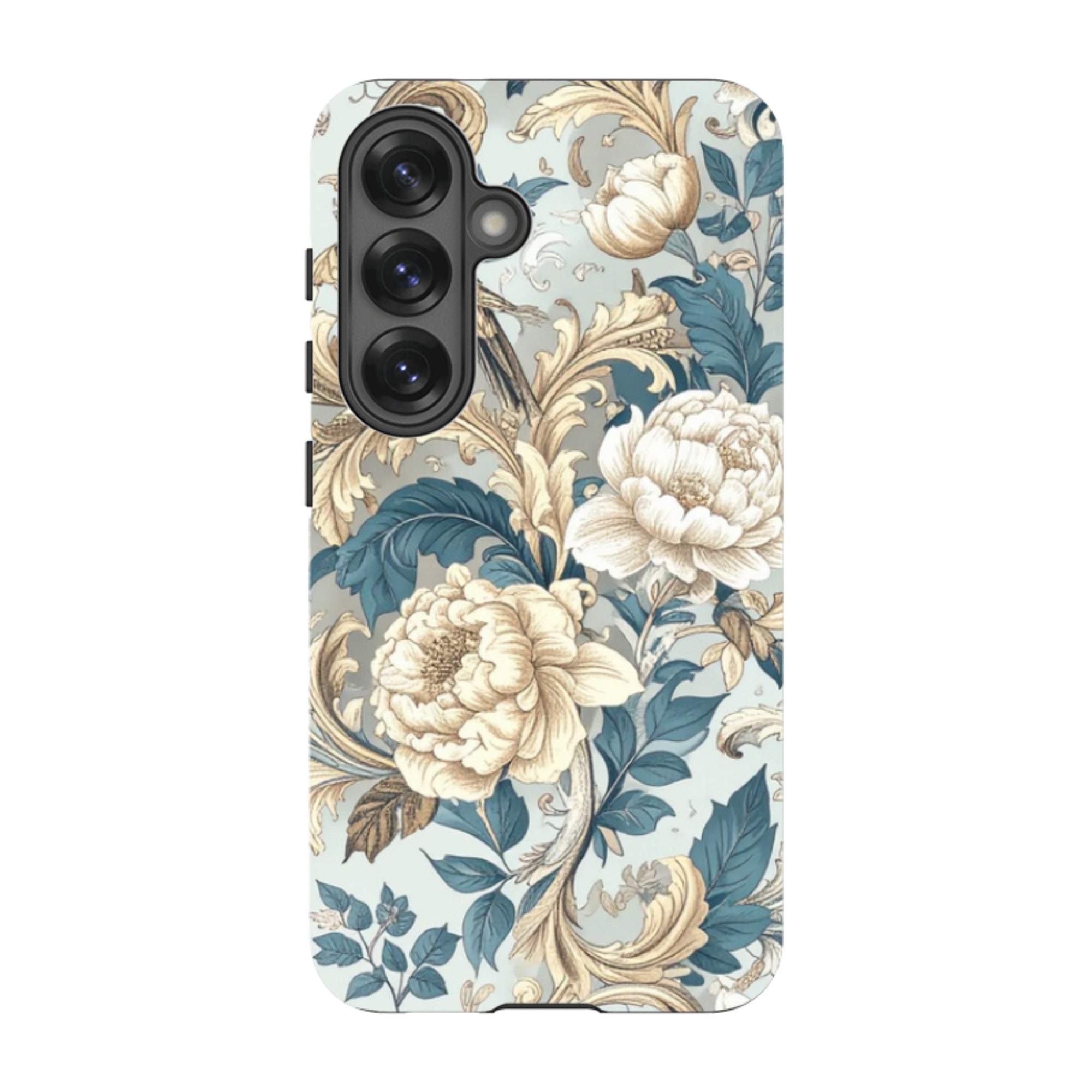Samsung Tough  Case - Blue and Gold Summer