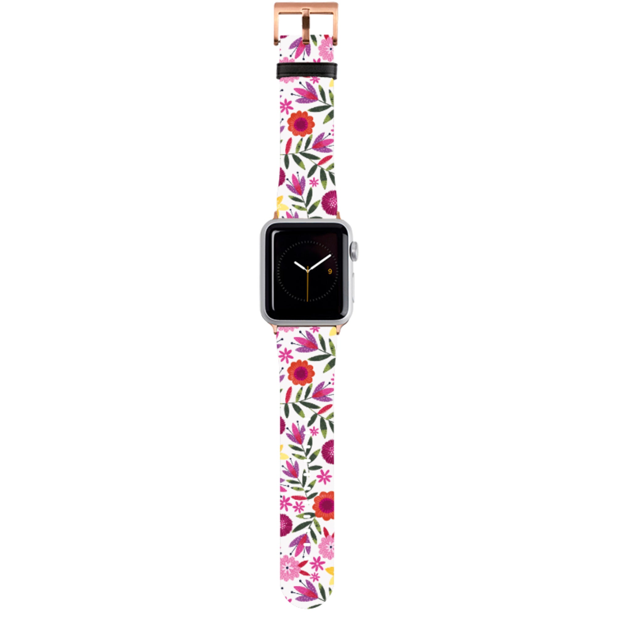 Scattered Flowers II Apple Watch Strap By Ali Brookes