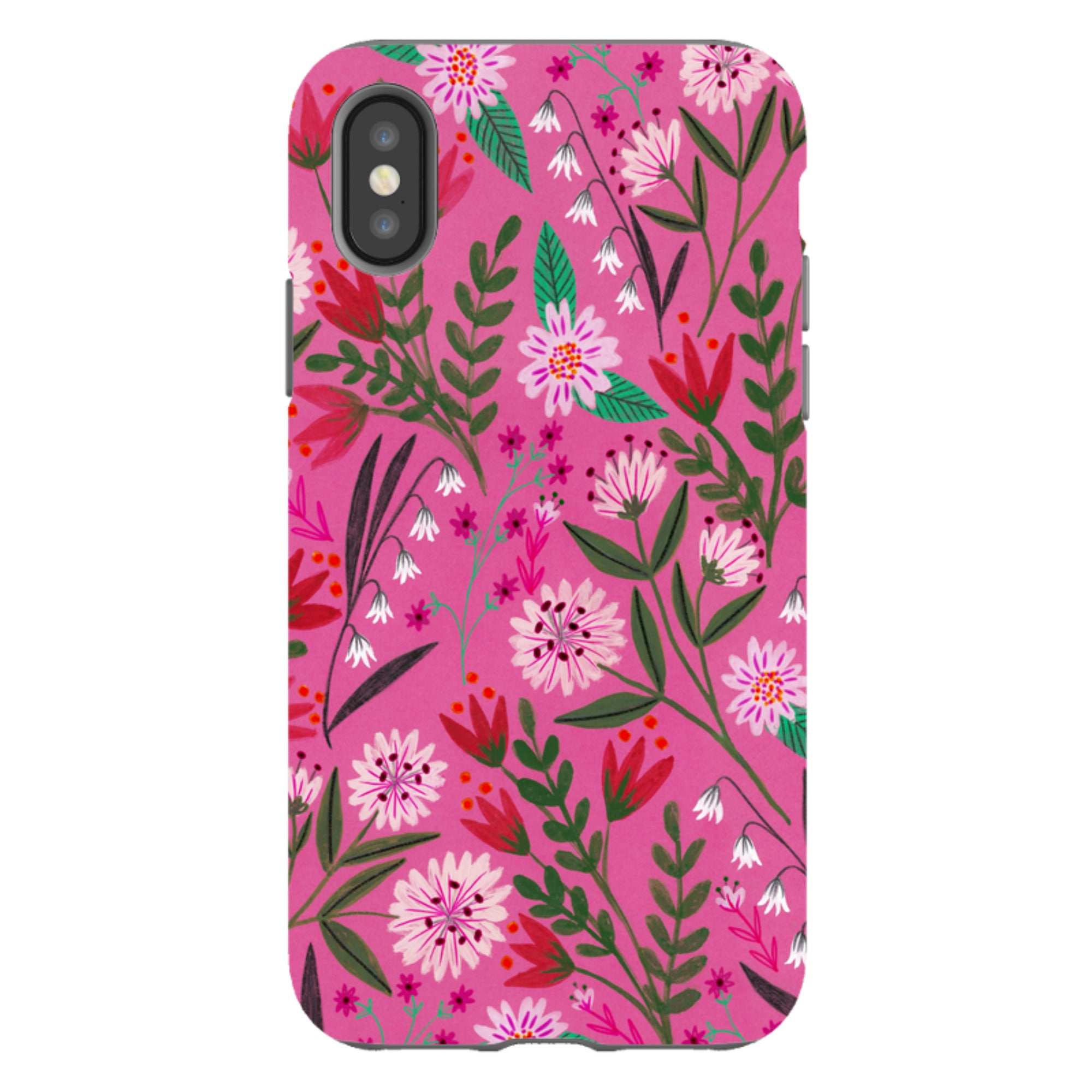 iPhone Tough Case - Pink Sunset By Lee Foster Wilson