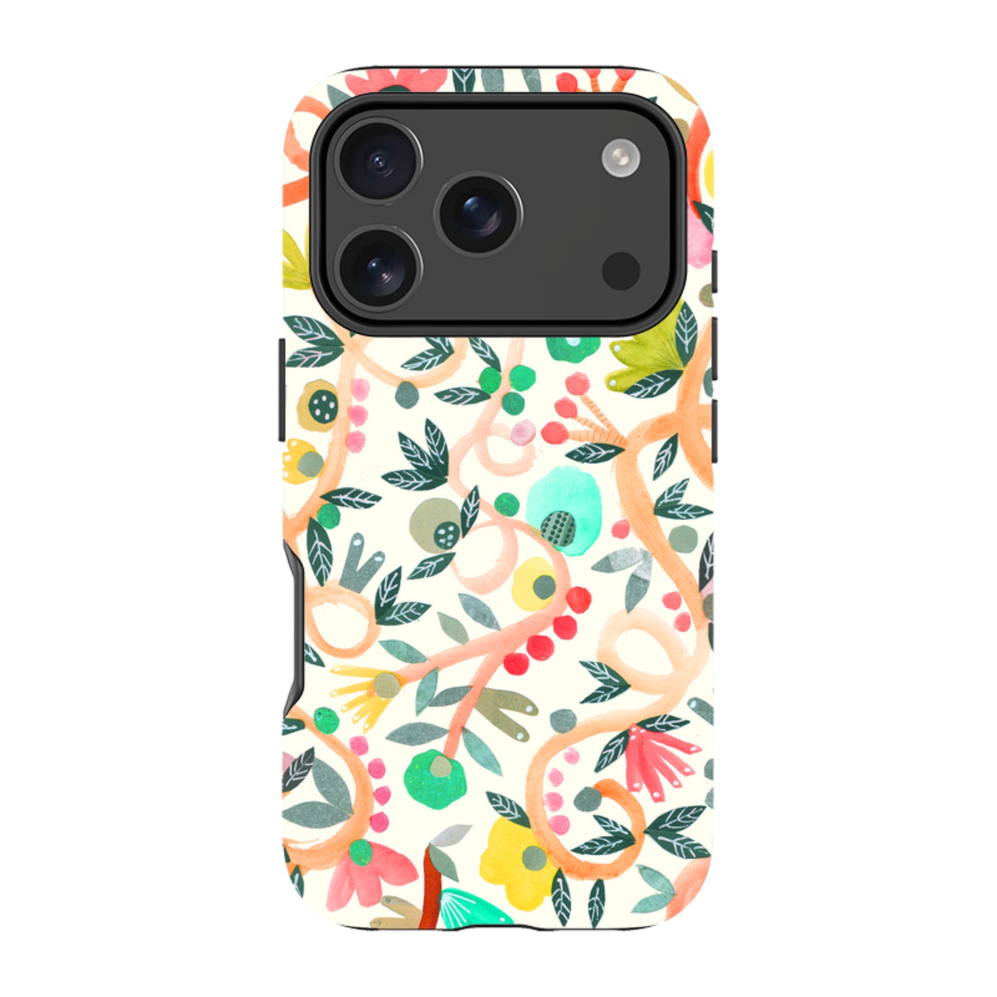 iPhone Tough Case - Floral By Gabriela Larios