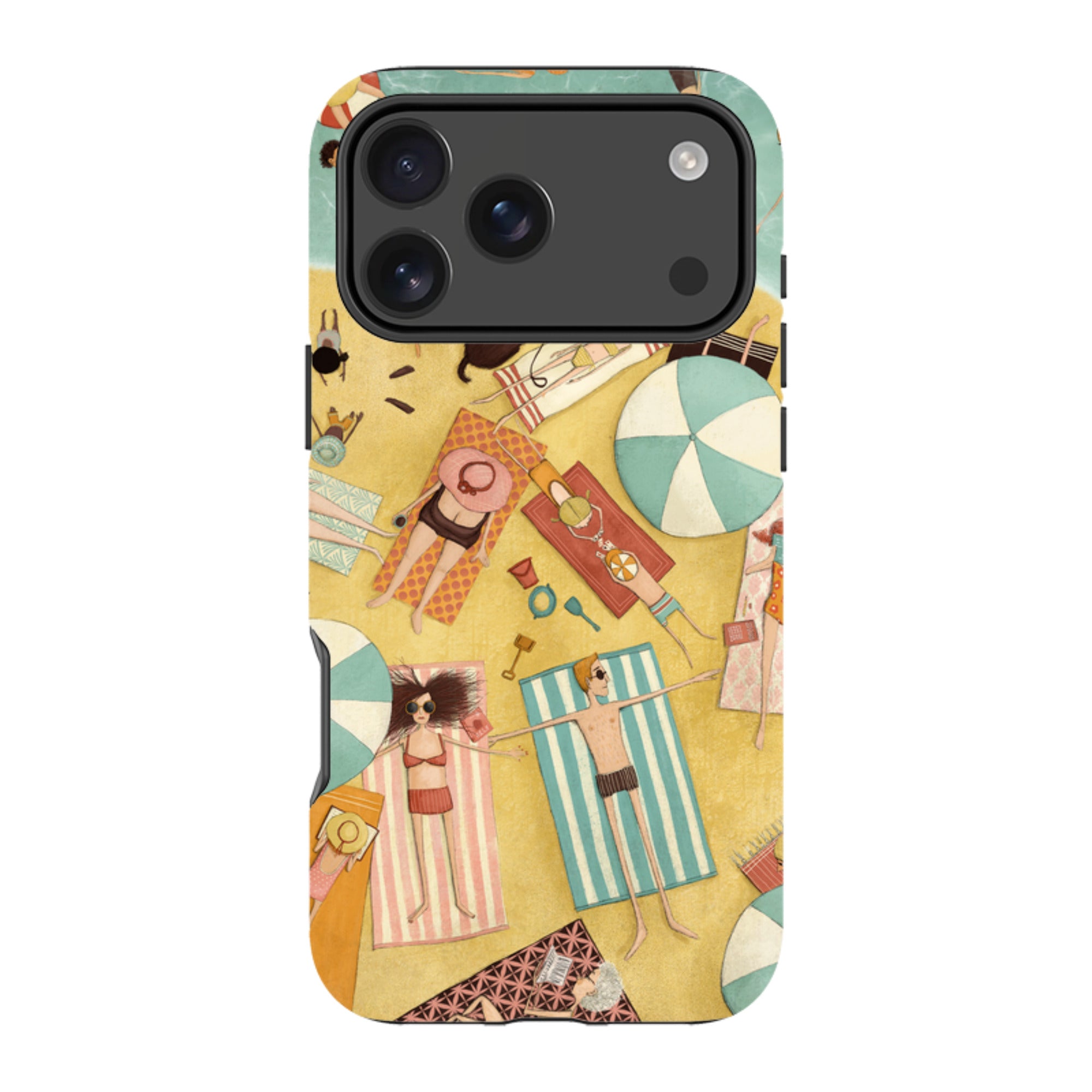 iPhone MagSafe Tough Case - Beach Day By Maja Lindberg