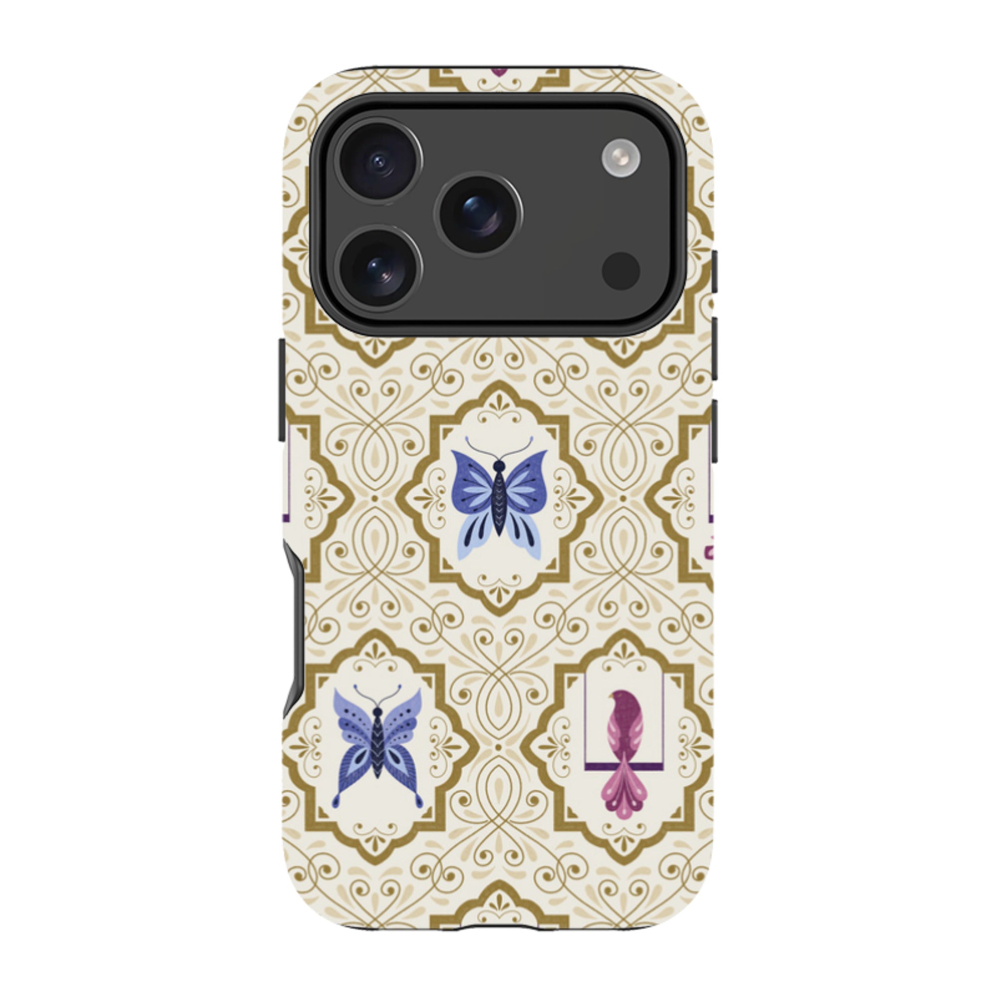 iPhone MagSafe Tough Case -  Wingframes Ivory By Jenny Zemanek