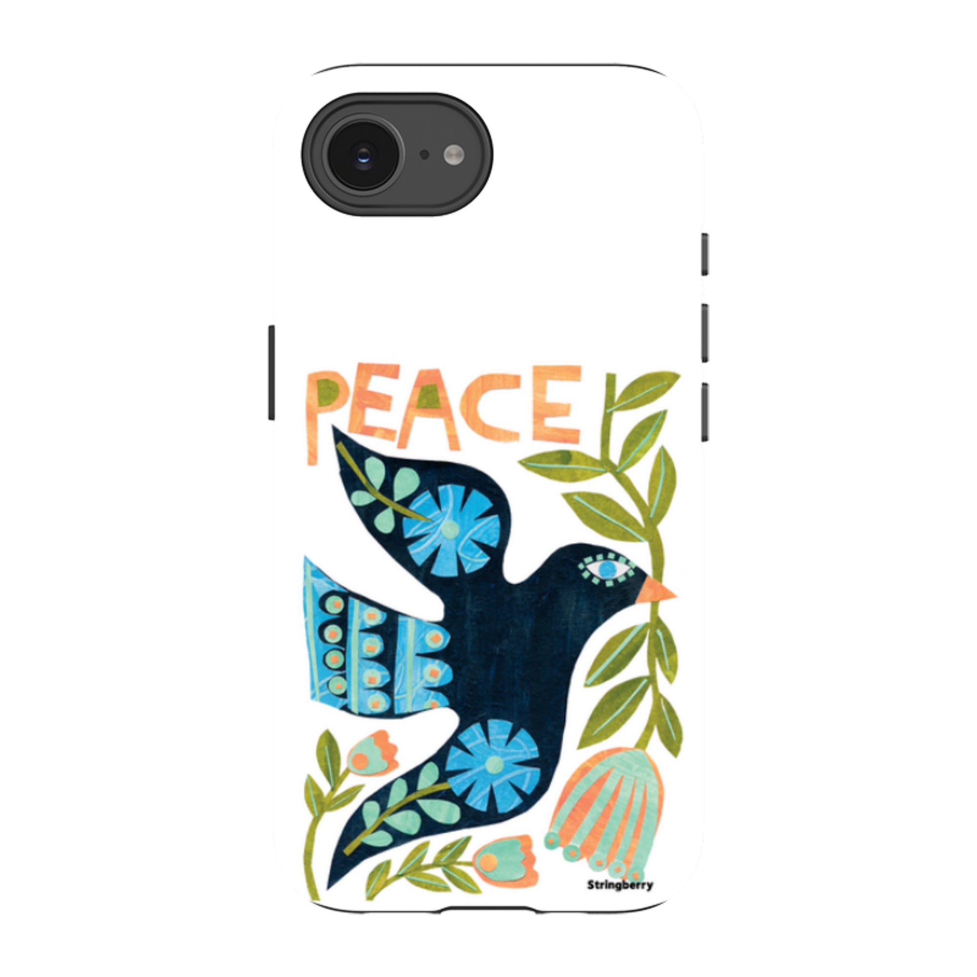 iPhone Tough Case - Peace By Tracey English