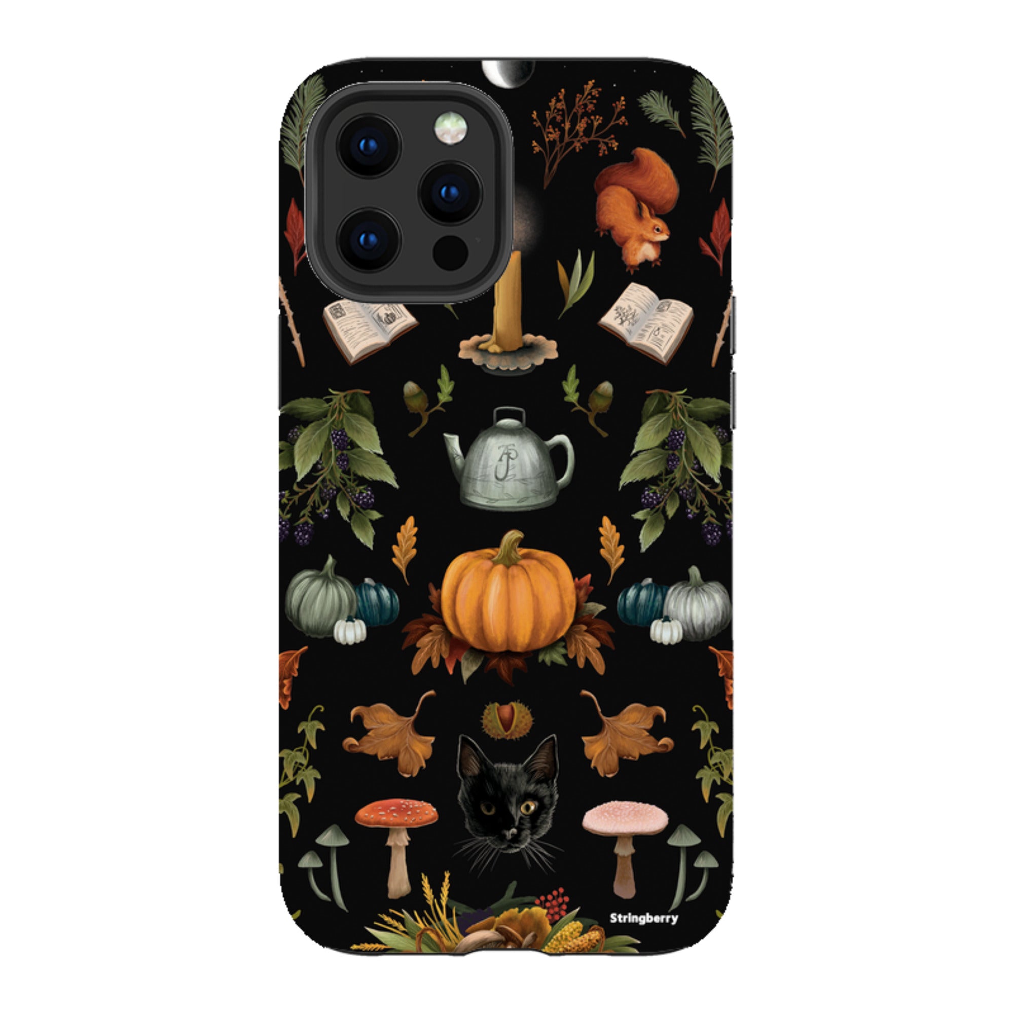 iPhone Tough Case - Autumn Pattern II By Anna Stead