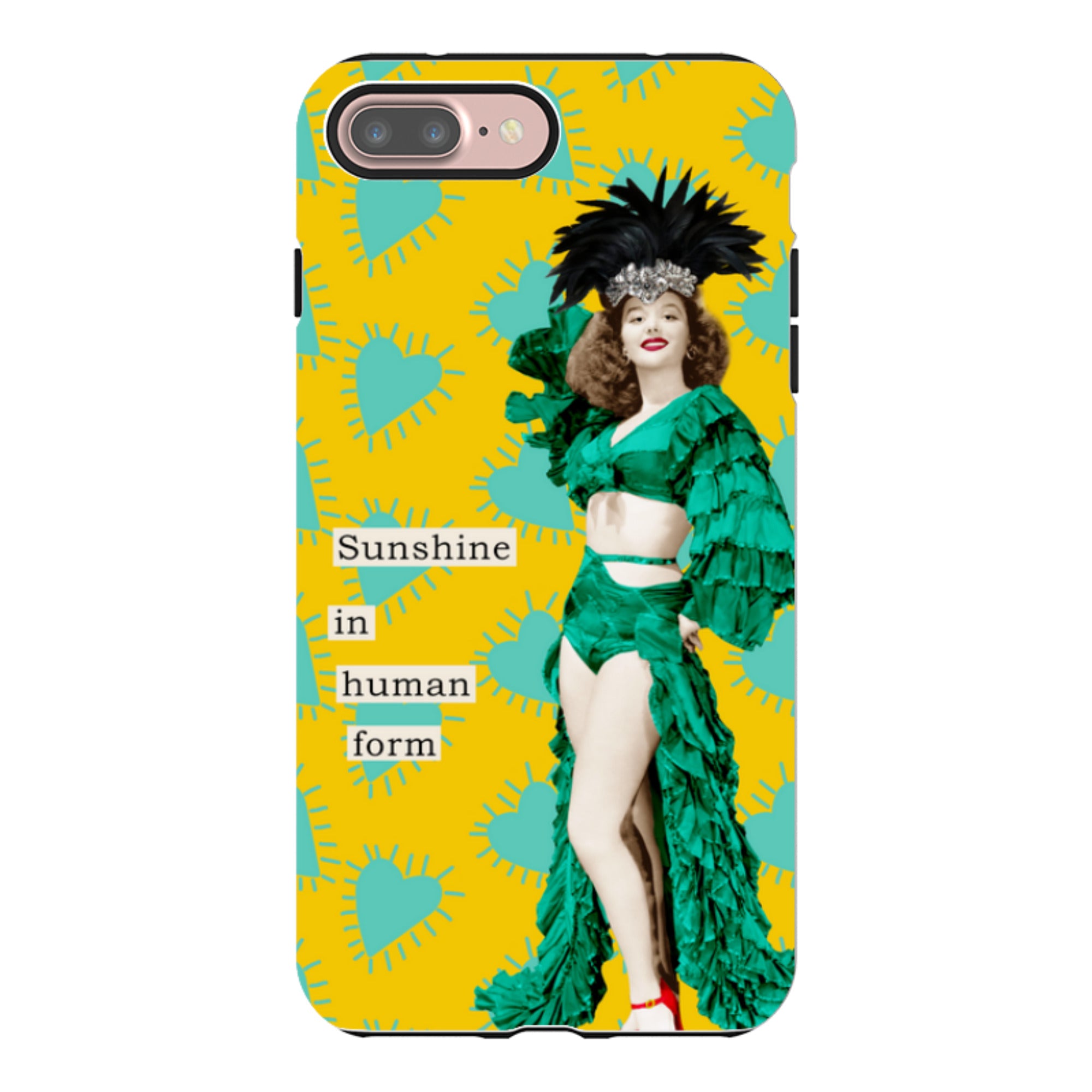 iPhone Tough Case - Sunshine In Human Form By Clare Jordan