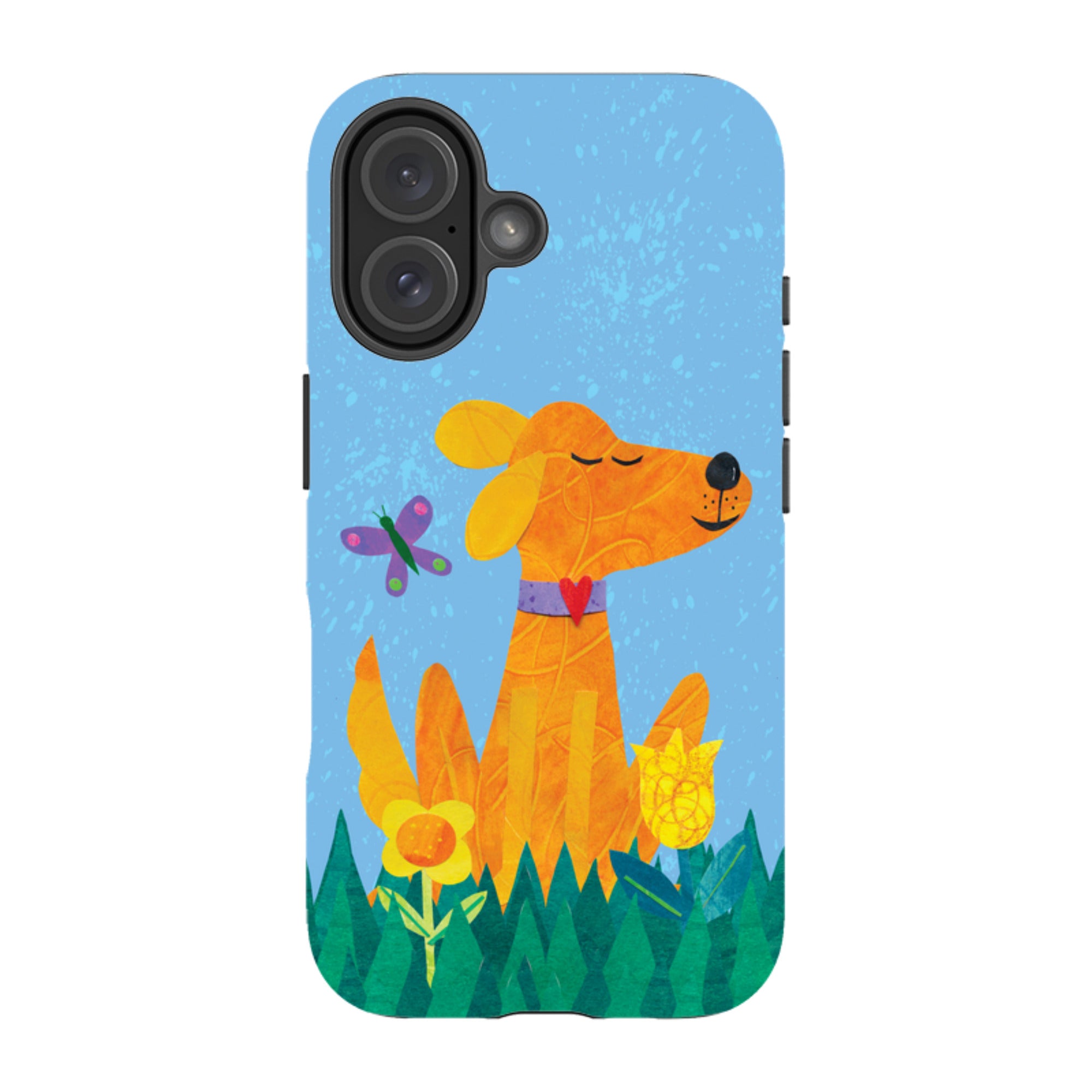 iPhone MagSafe Tough Case - Pup in the grass By Tracey English