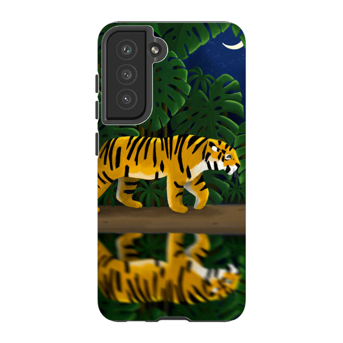 Samsung Tough Case - Tiger Night By Bex Parkin