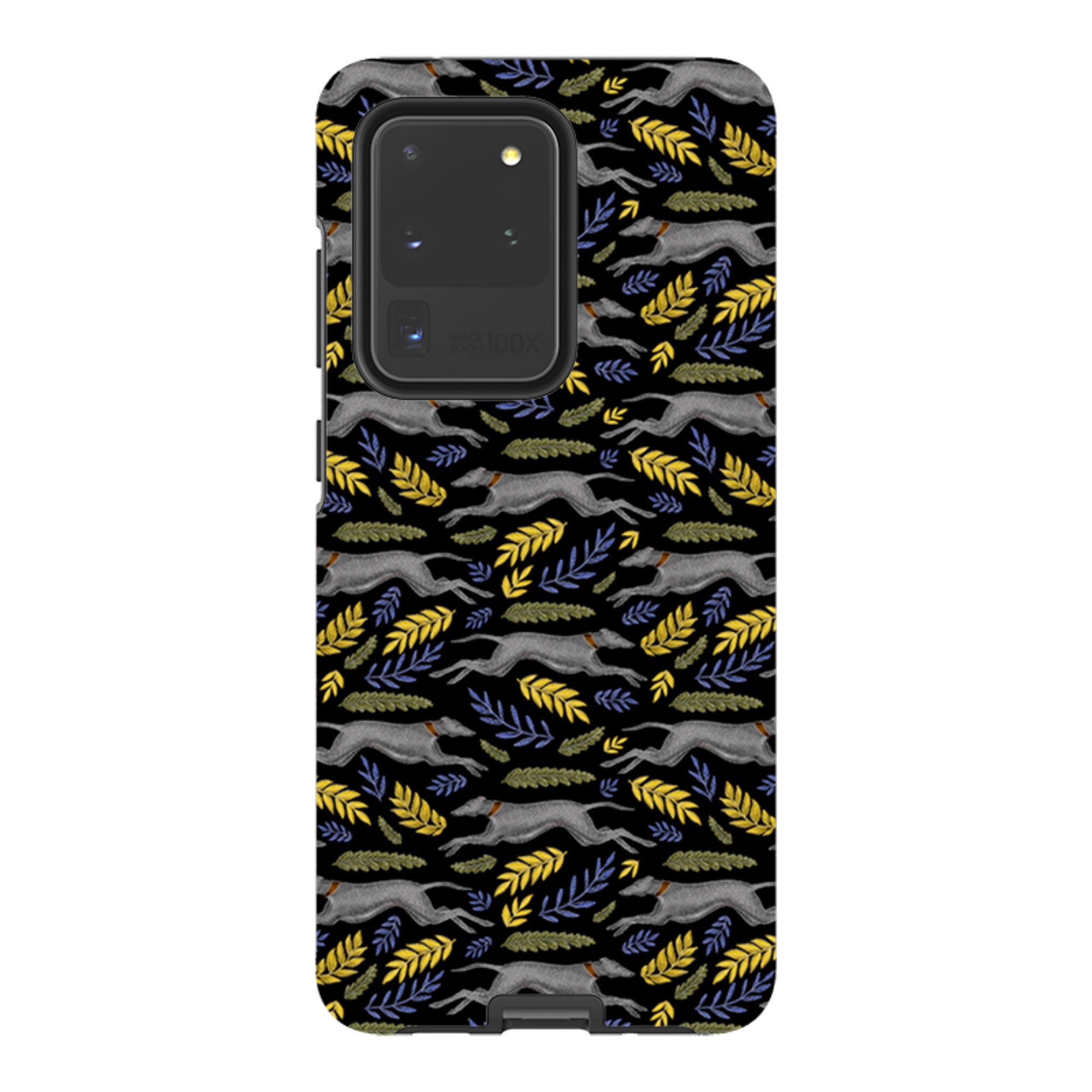 Samsung Tough Case - Greyhound Pattern By Catherine Rowe