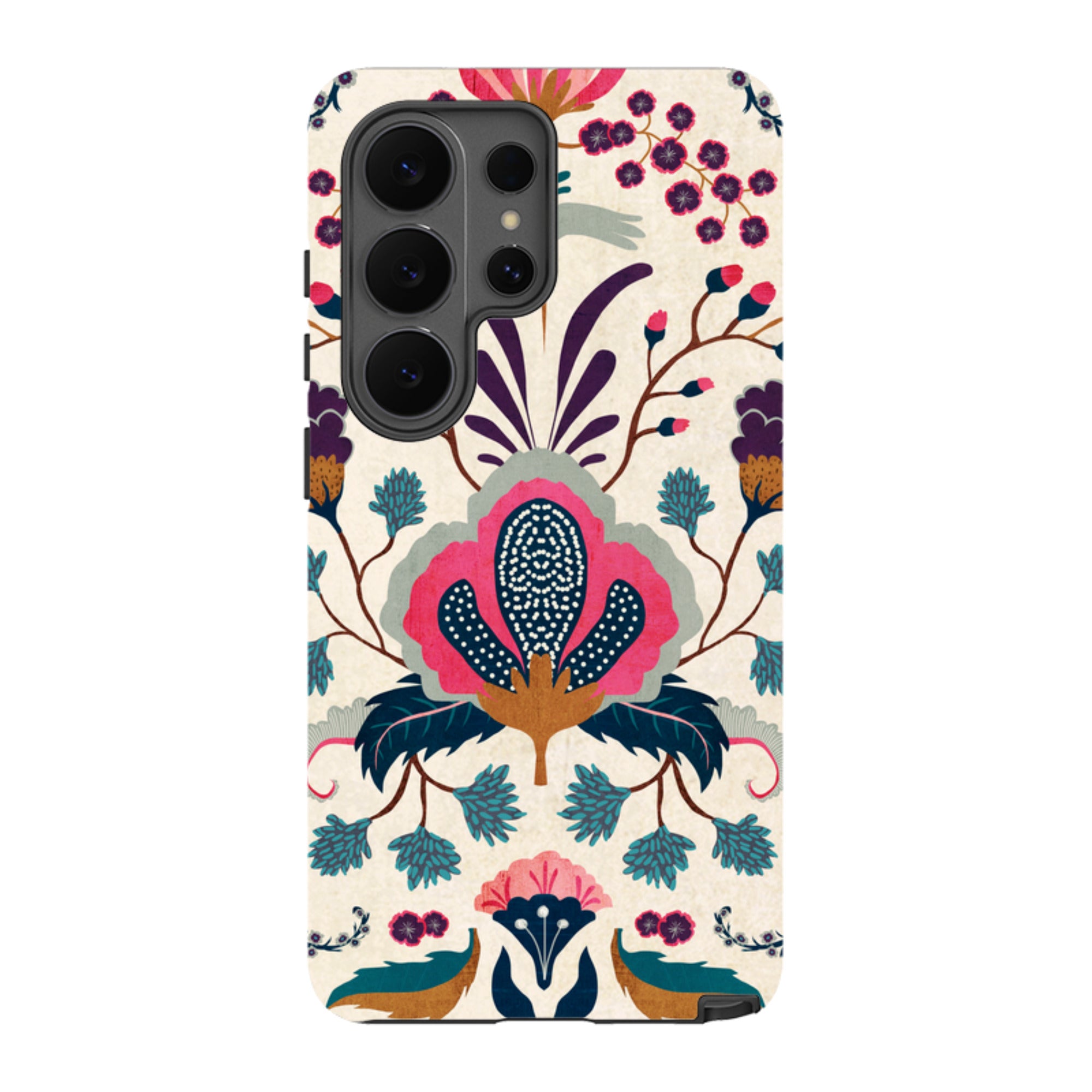Samsung Tough Case - Folk Floral By Katherine Quinn