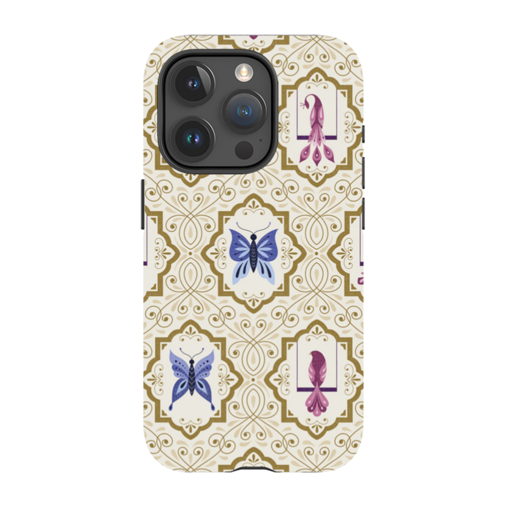 iPhone MagSafe Tough Case -  Wingframes Ivory By Jenny Zemanek