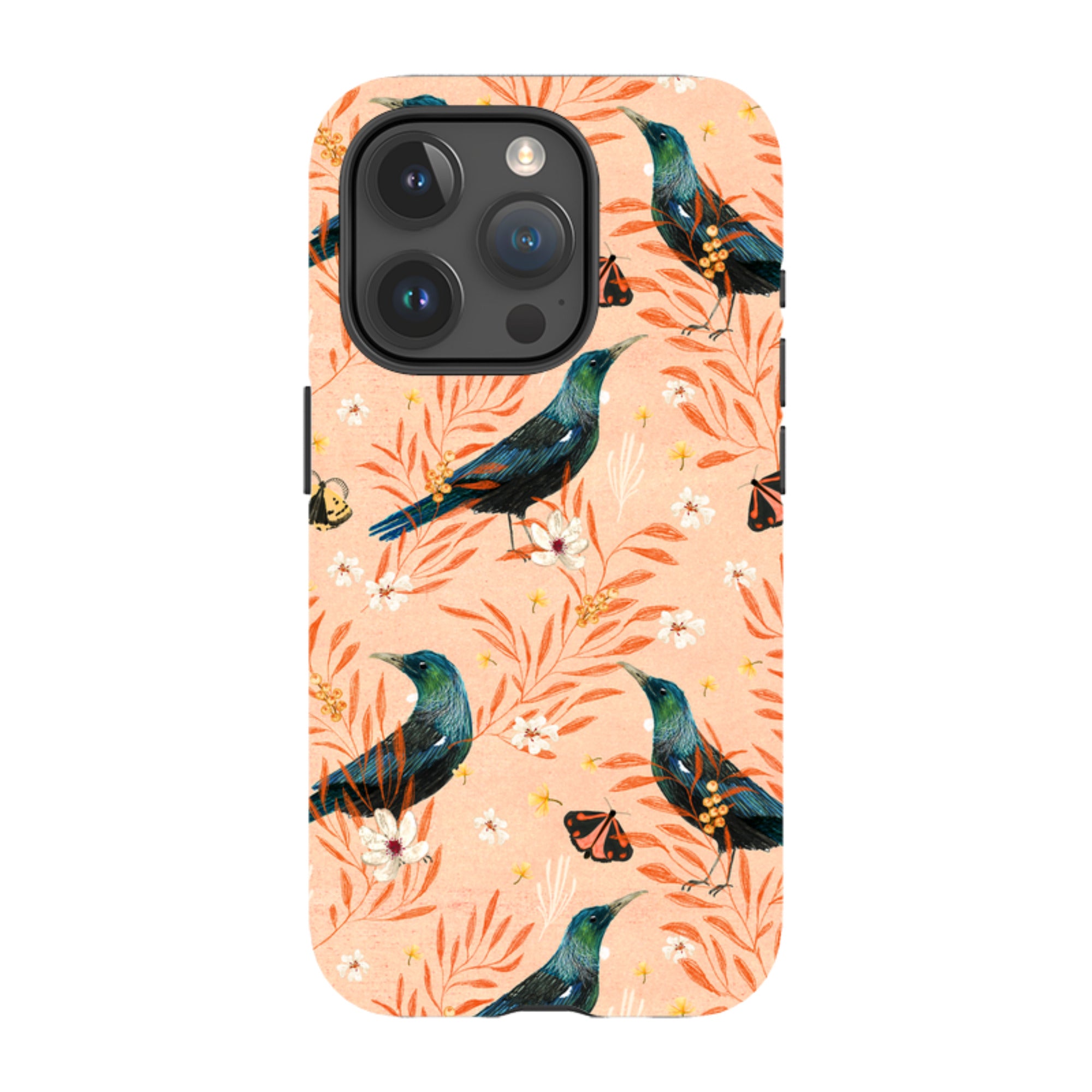iPhone MagSafe Tough Case - Tui Pink By Katherine Quinn