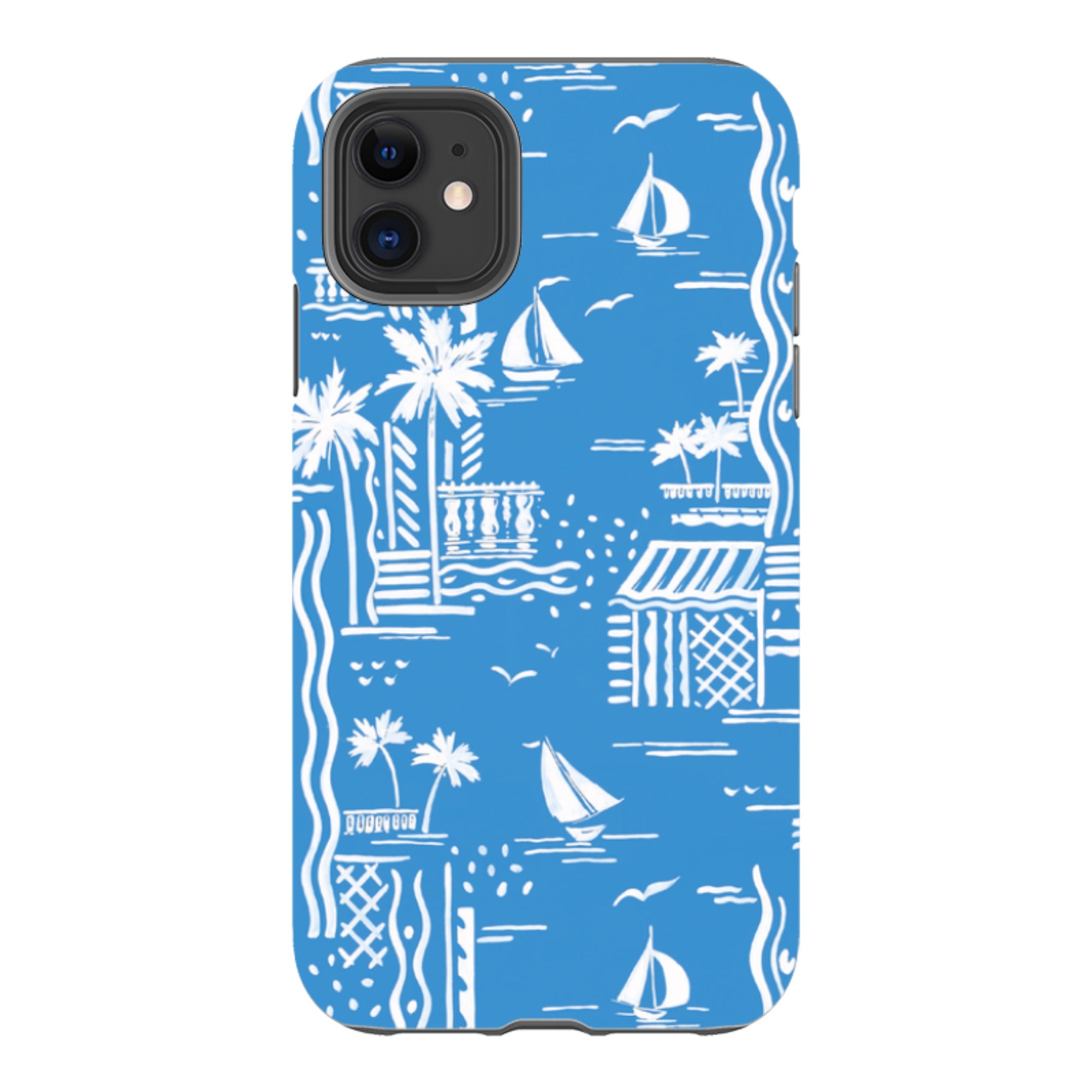 iPhone Tough Case - Cote D'Azur Boats By Sarah Campbell
