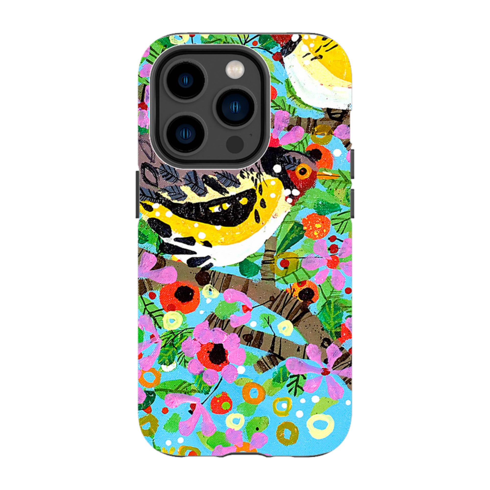 iPhone MagSafe Tough Case -  Finches By Claire West