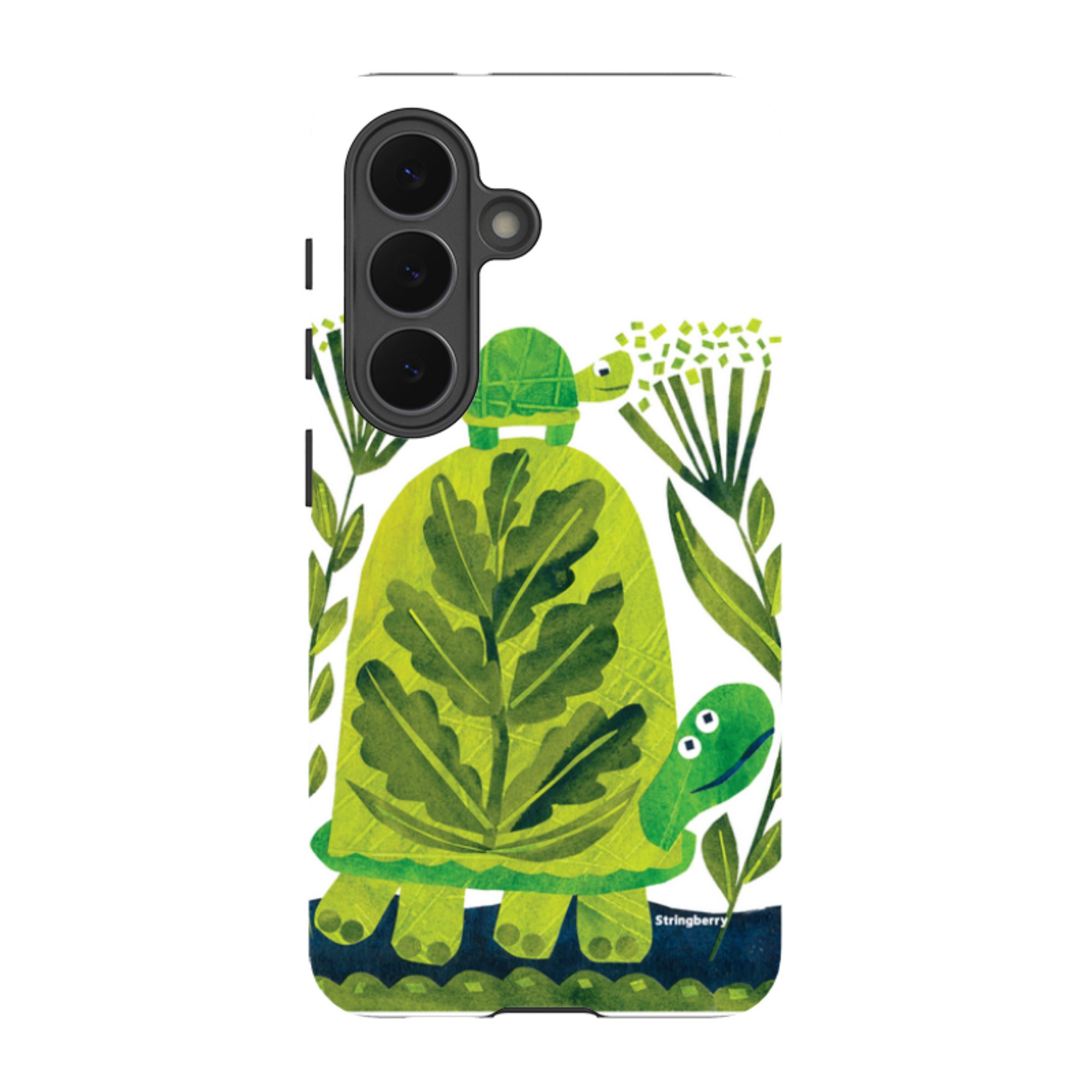 Samsung Tough Case - Folk Tortoise By Tracey English