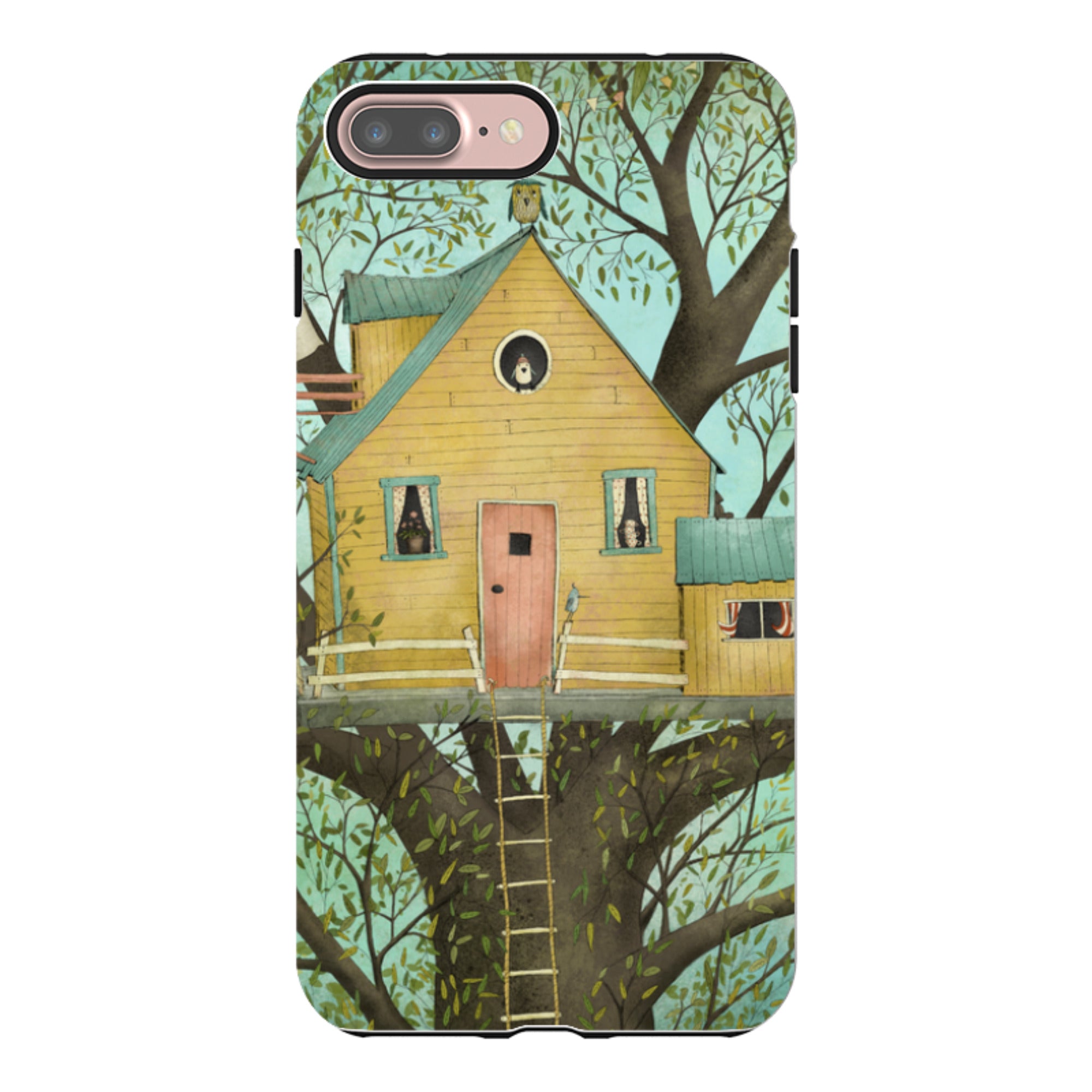 iPhone Tough Case - Tree House By Maja Lindberg