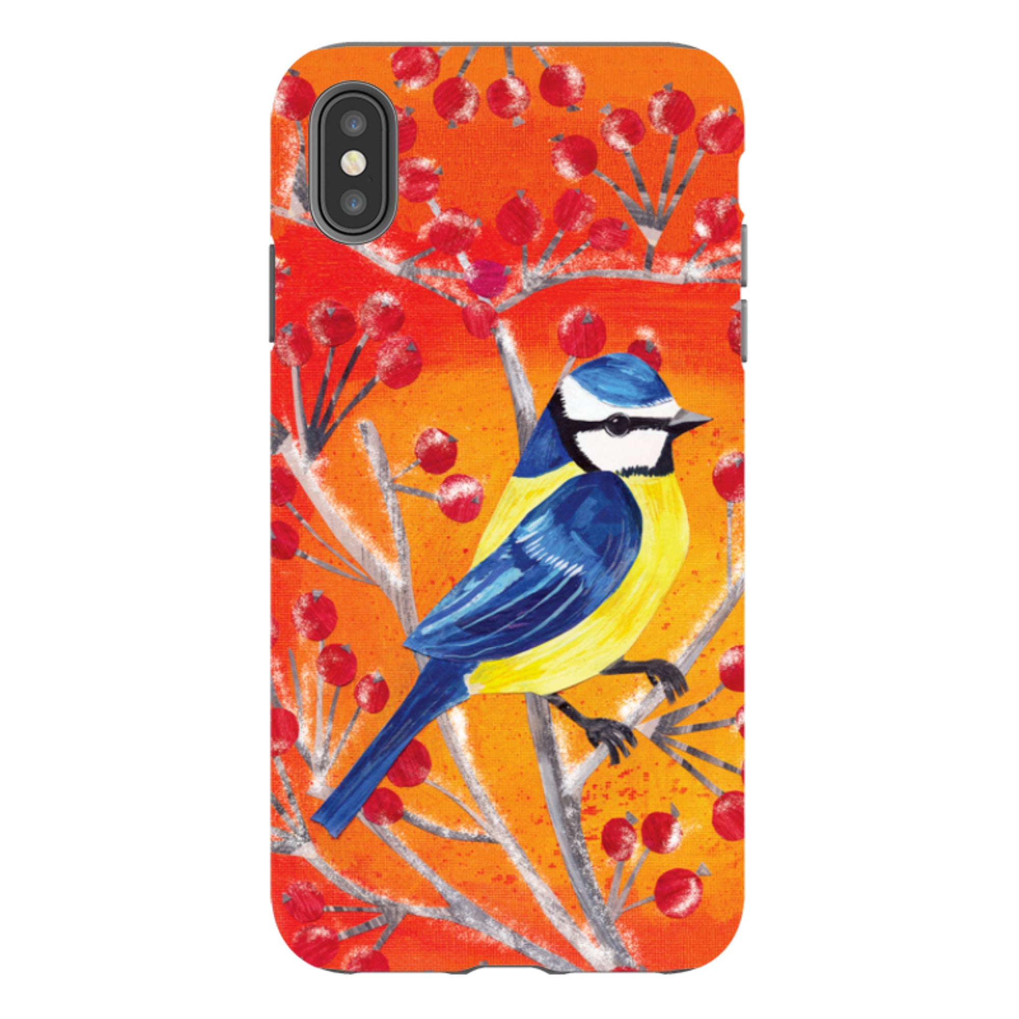 iPhone Tough Case - Blue Tit By Tracey English