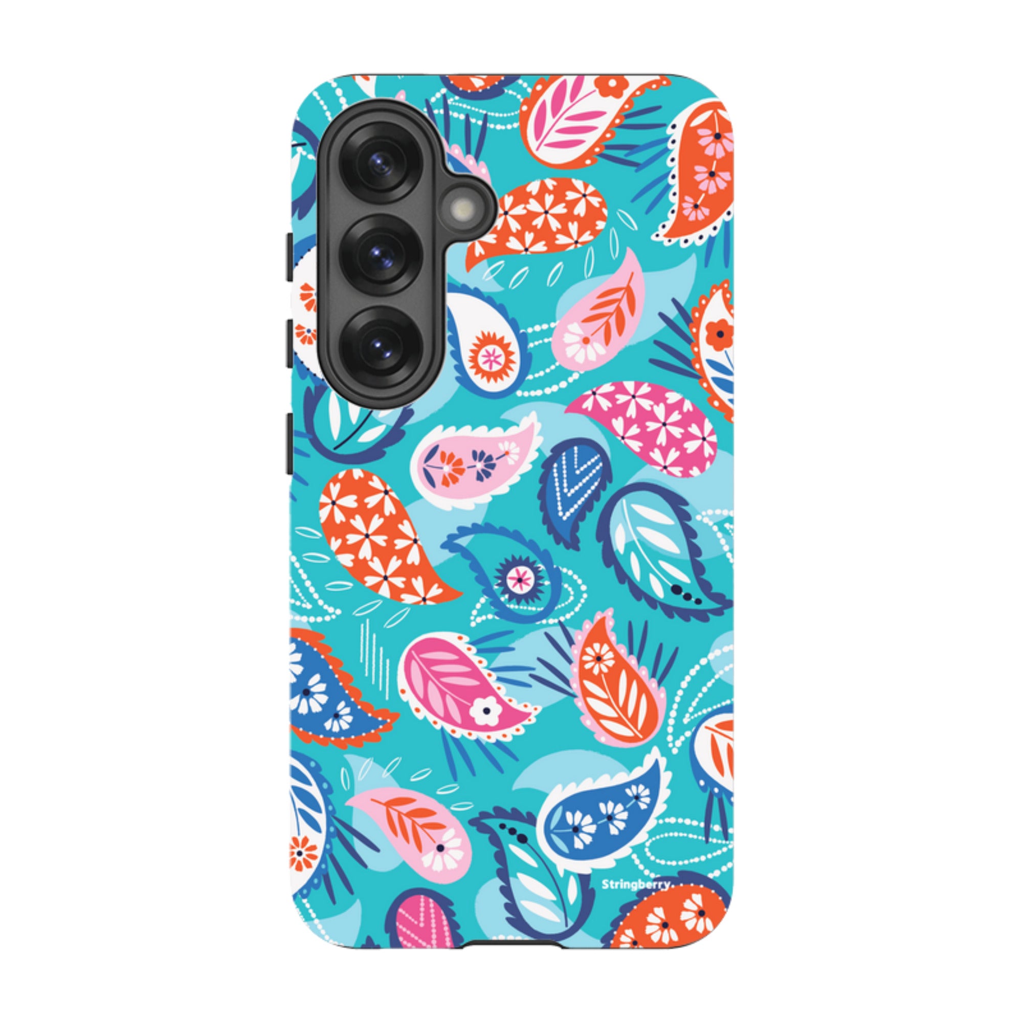 Samsung Tough Case - Paisley Blue By Ali Brookes