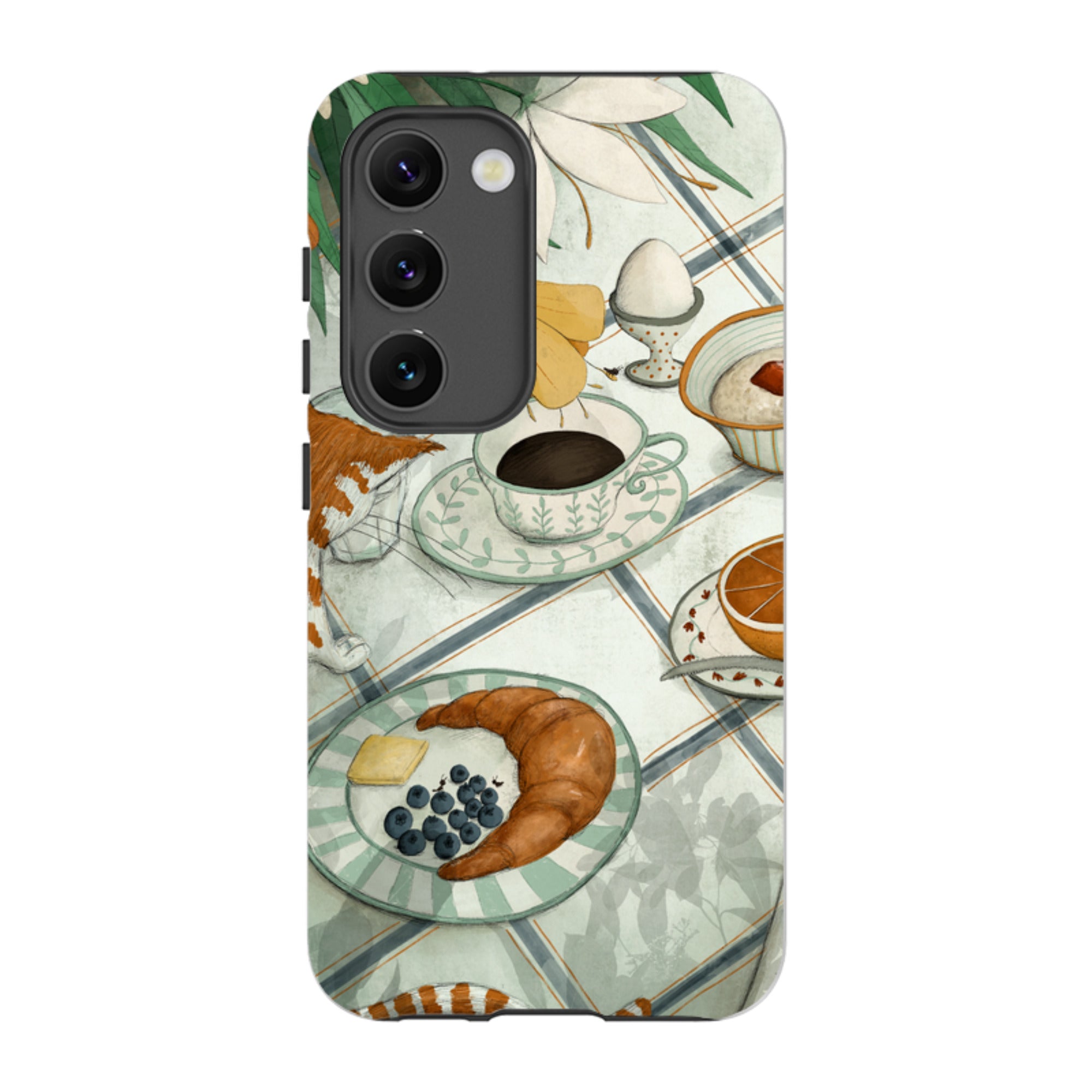 Samsung Tough Case - Hungry Friends By Maja Lindberg