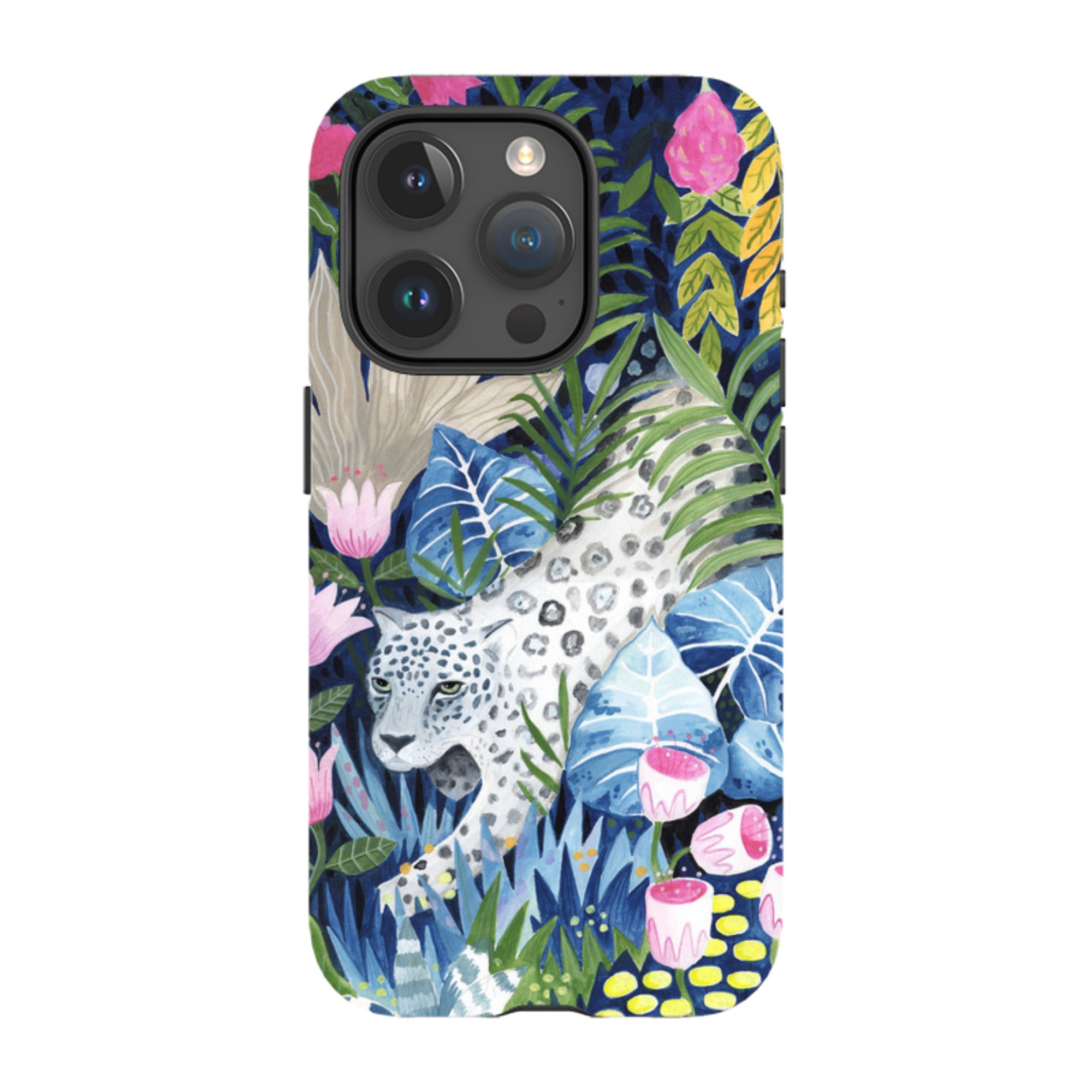 iPhone MagSafe Tough Case - Prowling Leopard By Bex Parkin