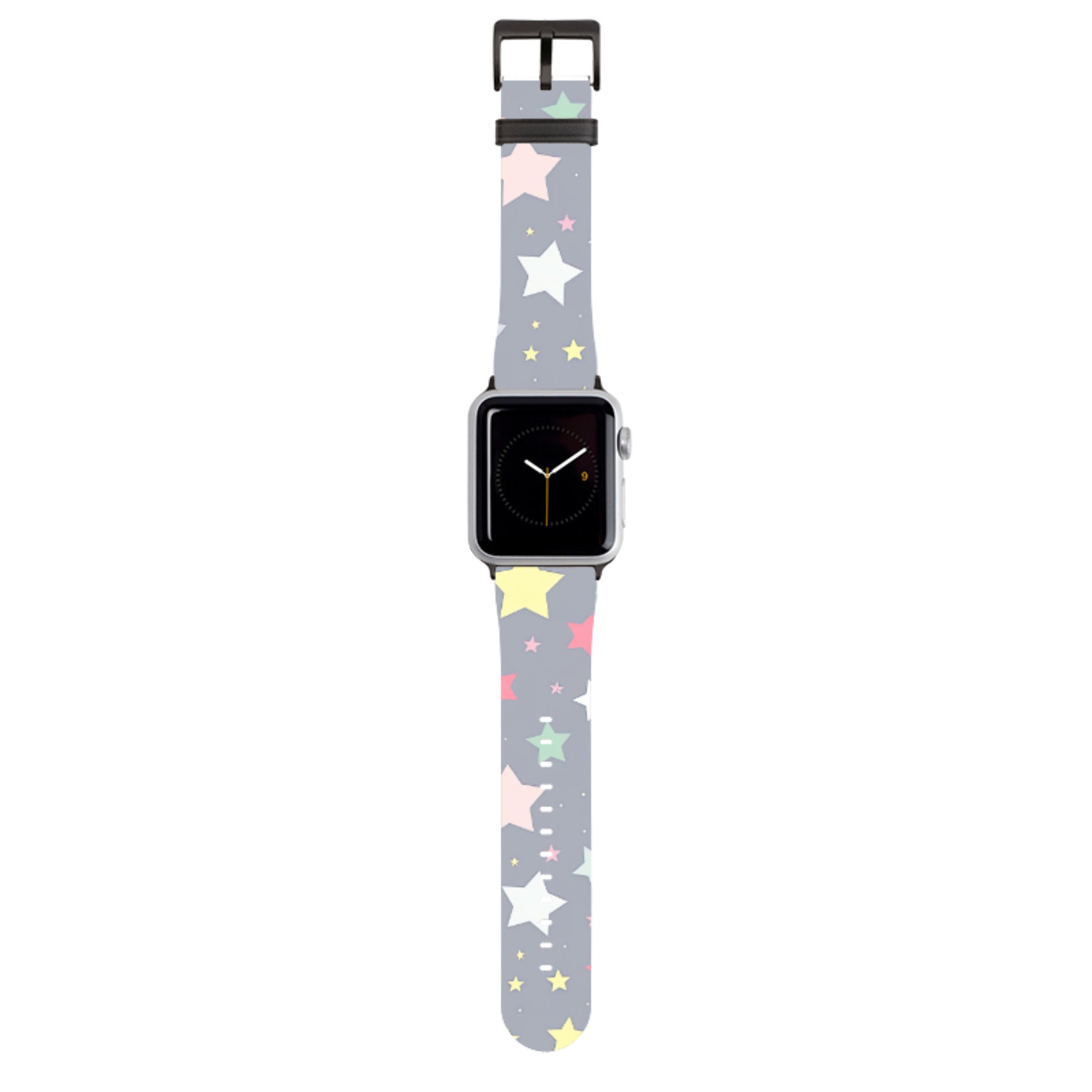 Pastel Stars Apple Watch Strap