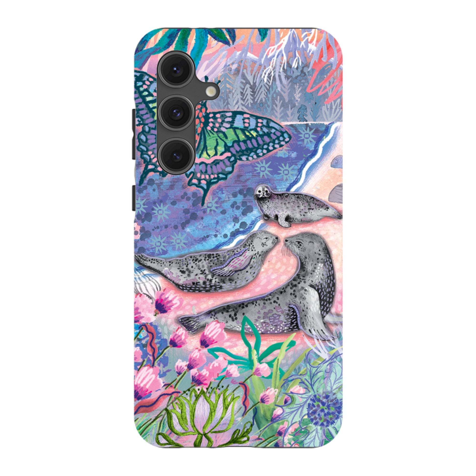 Samsung Tough  Case - Scenic Seals Of Norfolk By Emma Frances Grant