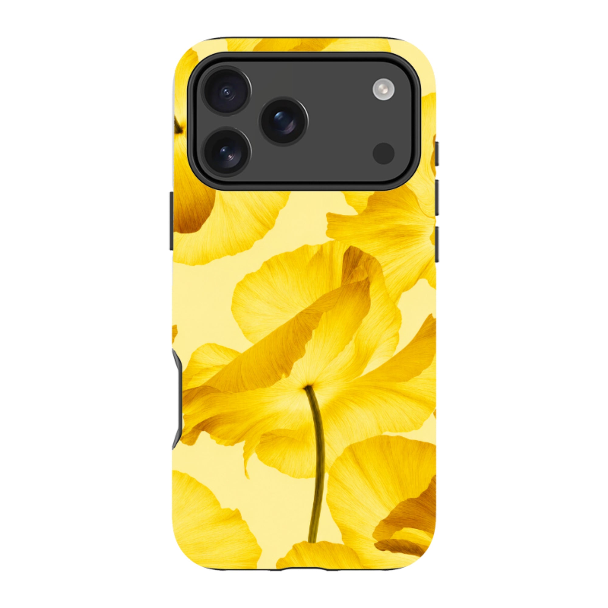 iPhone MagSafe Tough Case - Yellow Poppy
